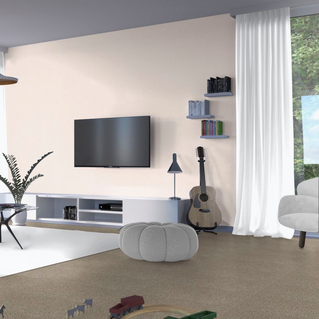 Vorwerk Teppichboden »Passion 1091 (Metro), Schlinge - Uni Farben, Made in Germany«, rechteckig, 6,3 mm Höhe, Wohnzimmer, Schlafzimmer, Kinderzimmer, Breite 400/500 cm