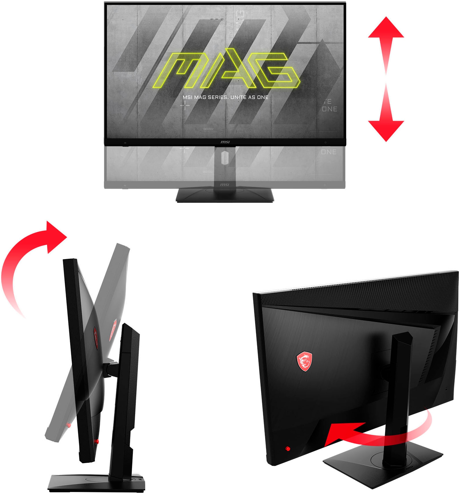 MSI Gaming-LED-Monitor »MAG 323UPF«, 81 cm/32 Zoll, 3840 x 2160 px, 4K Ultra HD, 1 ms Reaktionszeit, 160 Hz