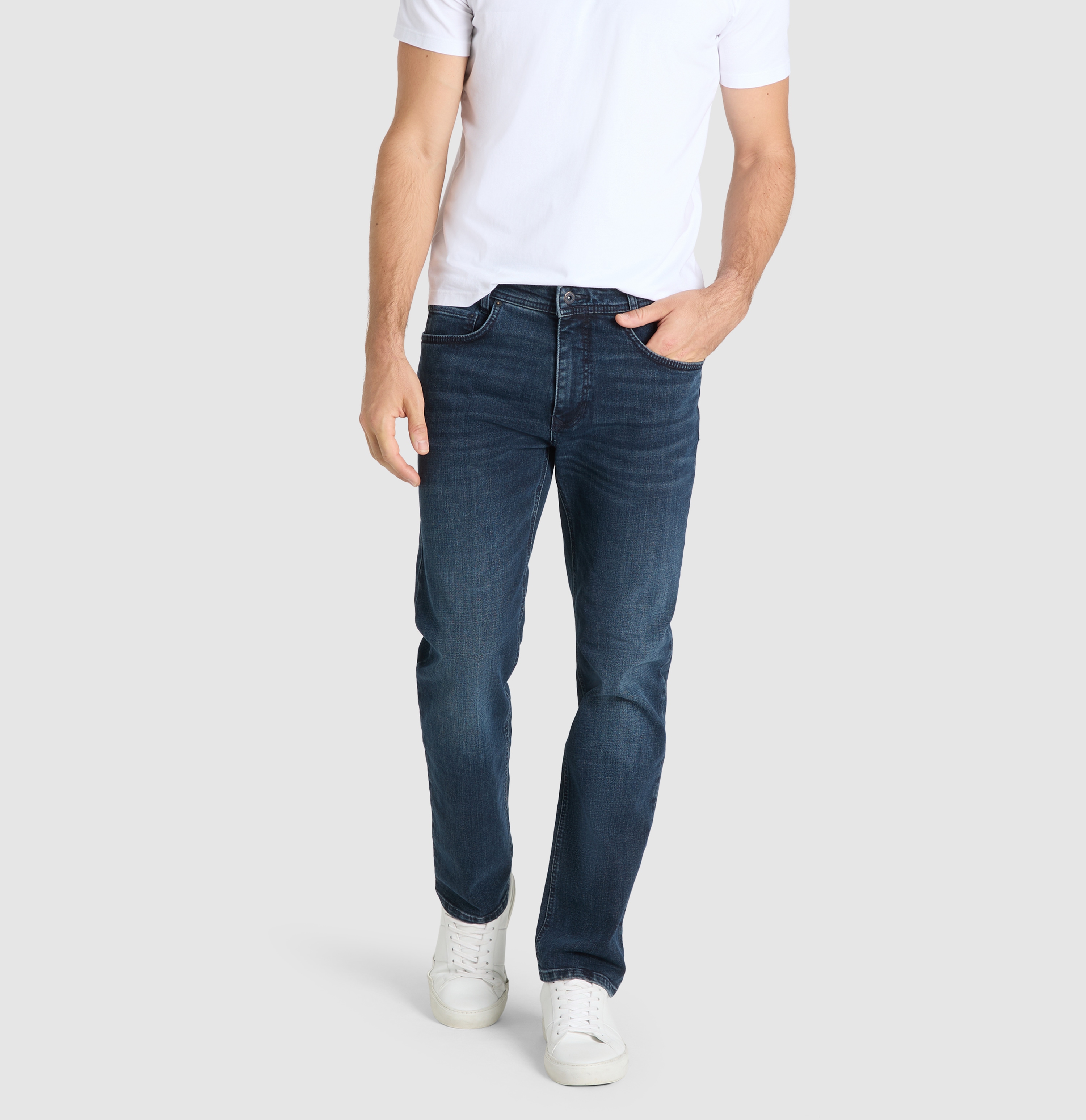 MAC Straight-Jeans "Arne" in gepflegter Optik, mit Stretch