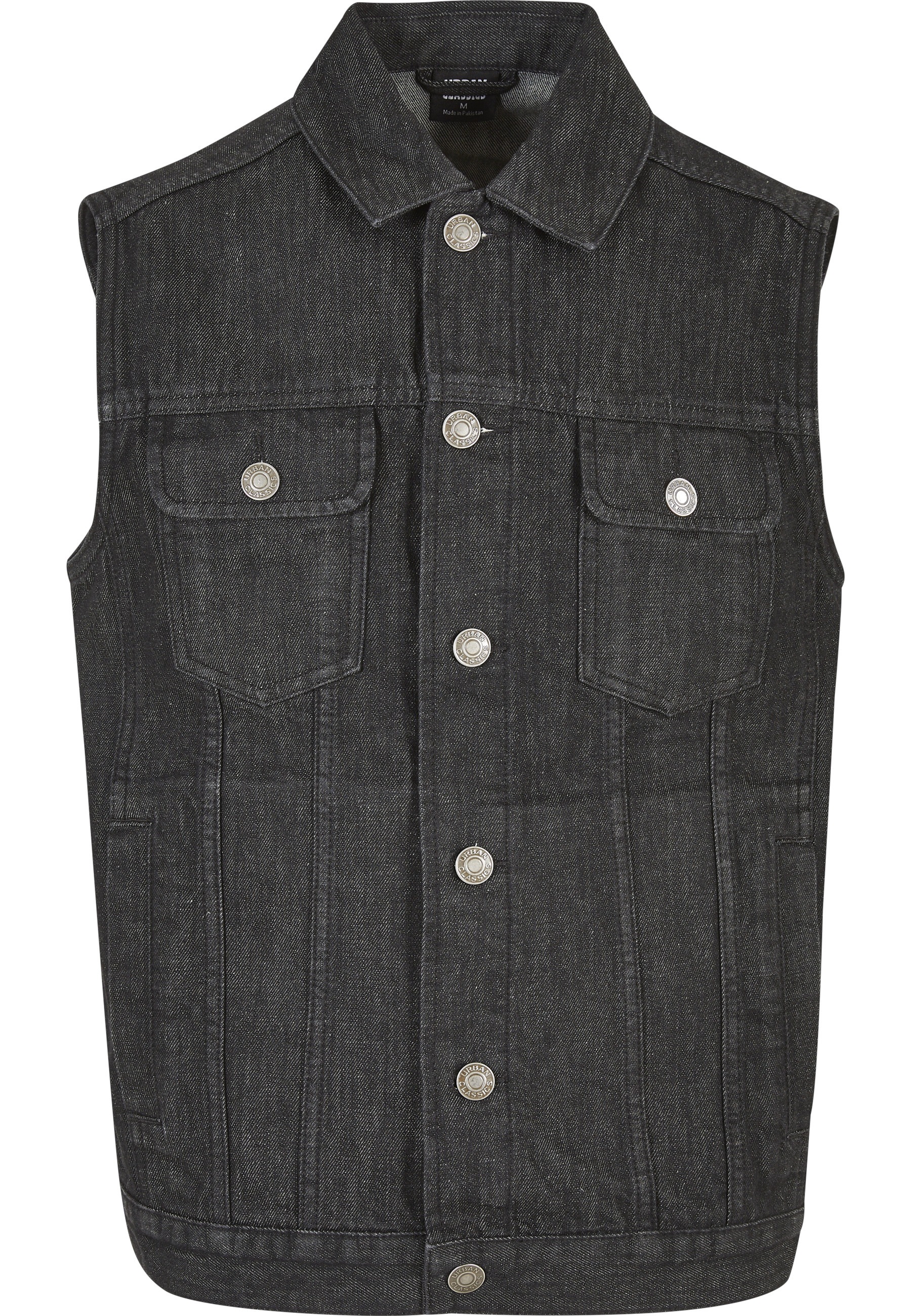 URBAN CLASSICS Jeansjacke "Urban Classics Herren Denim Vest" 1 Stk. tlg. günstig online kaufen