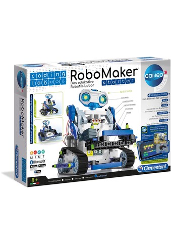 Clementoni® Modellbausatz »Galileo RoboMaker Starter«, mit kostenloser App; Made in... kaufen