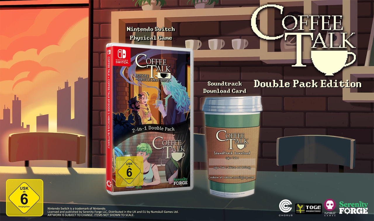 Numskull Games Spielesoftware »Coffee Talk 1 + 2 Double Pack«, Nintendo Switch