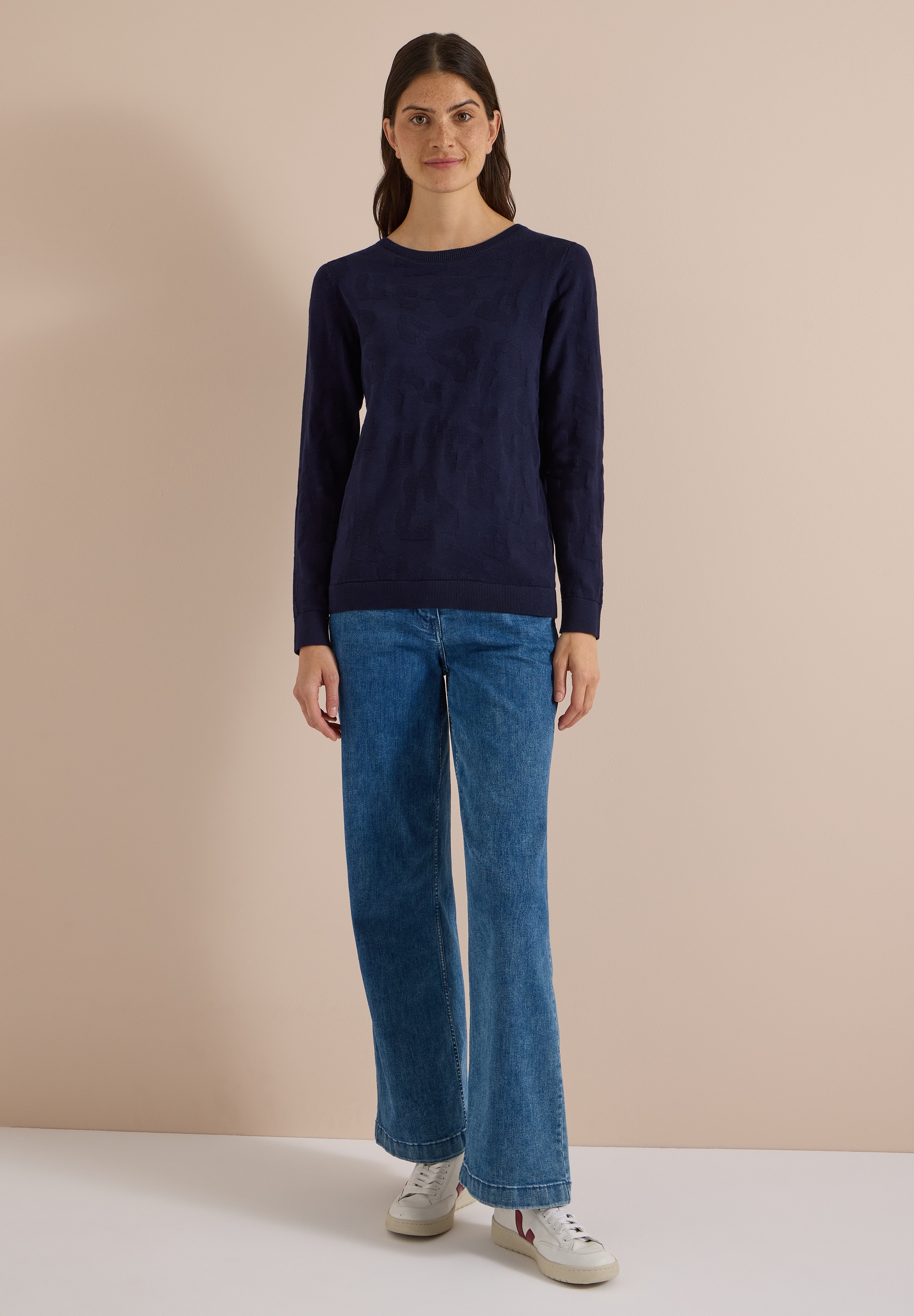 Cecil Strickpullover mit U-Boot-Ausschnitt