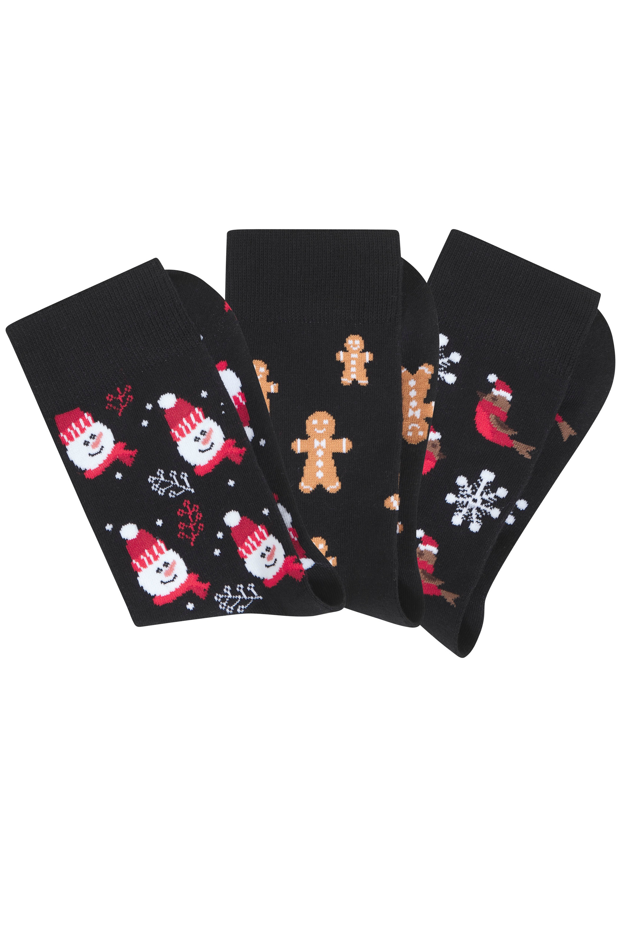 H.I.S Basicsocken, (Packung, 3 Paar), mit lustigen Weihnachtsmotiven günstig online kaufen