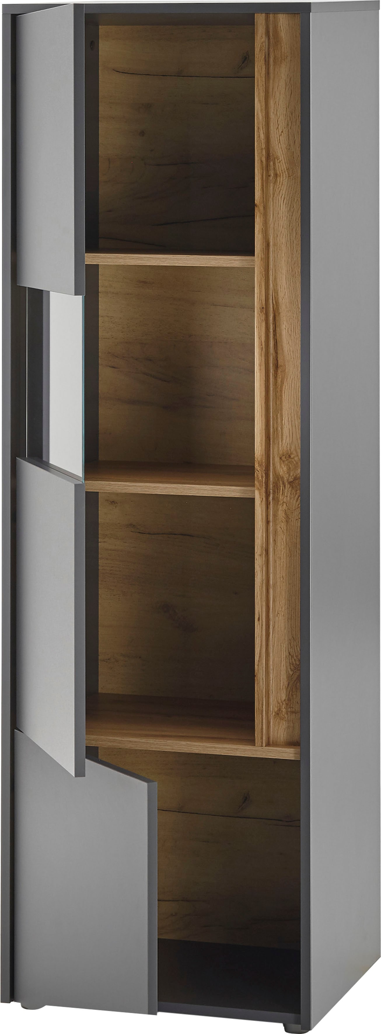 Home affaire Wohnwand "City/Giron, moderne Anbauwand, Komplettset in vielen Farben verfügbar" Set, 3 Stk. tlg.