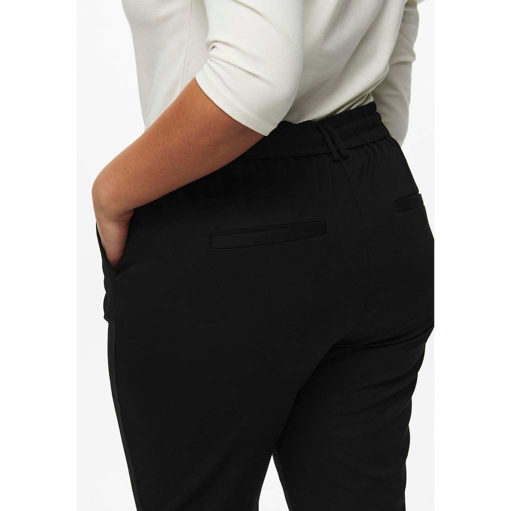 ONLY CARMAKOMA Stretch-Hose »CARGOLDTRASH LIFE CLASSIC PANT«, mit Schlupfbund und Tunnelzug