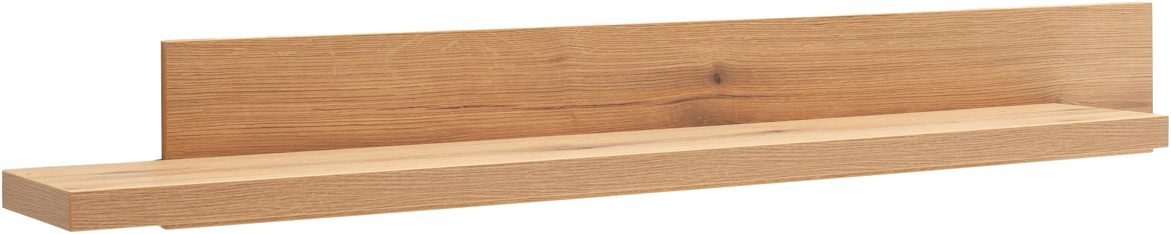 Wandboard MCA FURNITURE, B:175cm H:22cm T:26cm, braun, Holzwerkstoff, Küche, Regale, "Moniz Wandboard", Regal,Wandregal,1