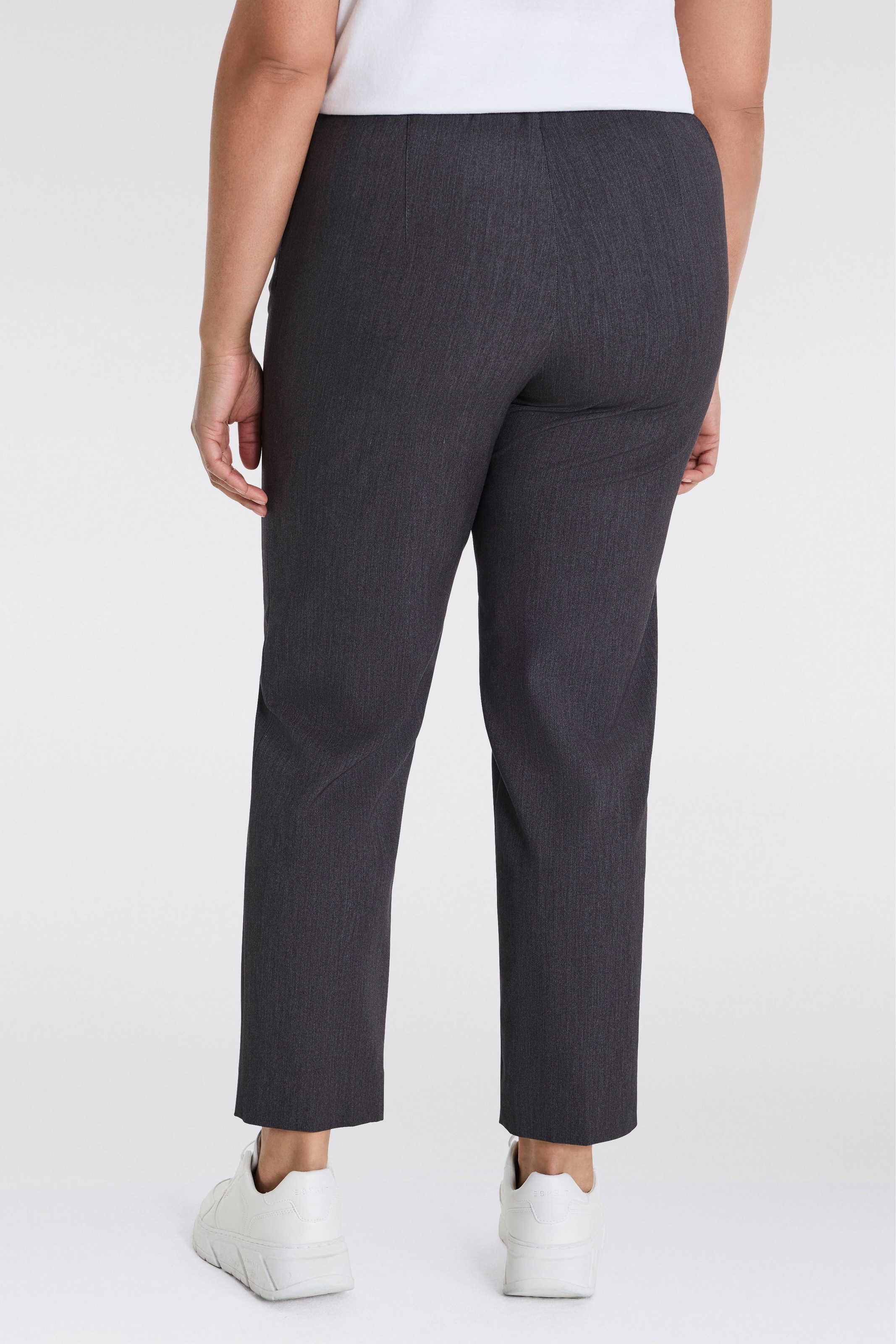 Thumbnail - KjBRAND Schlupfhose "Schlupfhose Susie in Bi-Stretch, Kammgarnoptik" Sommerhose, ideal für kräftige Oberschenkel