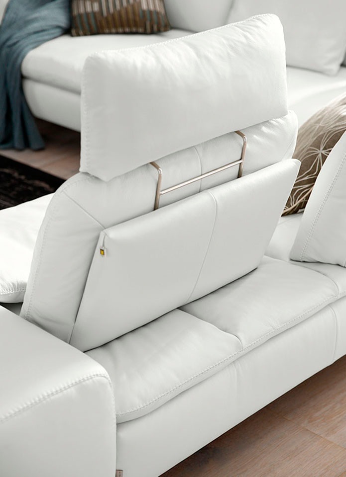 W.SCHILLIG Ecksofa »valentinoo, Designsofa, elegant und bequem, L-Form«, (Set), mit Sitztiefenverstellung, Breite 318 cm