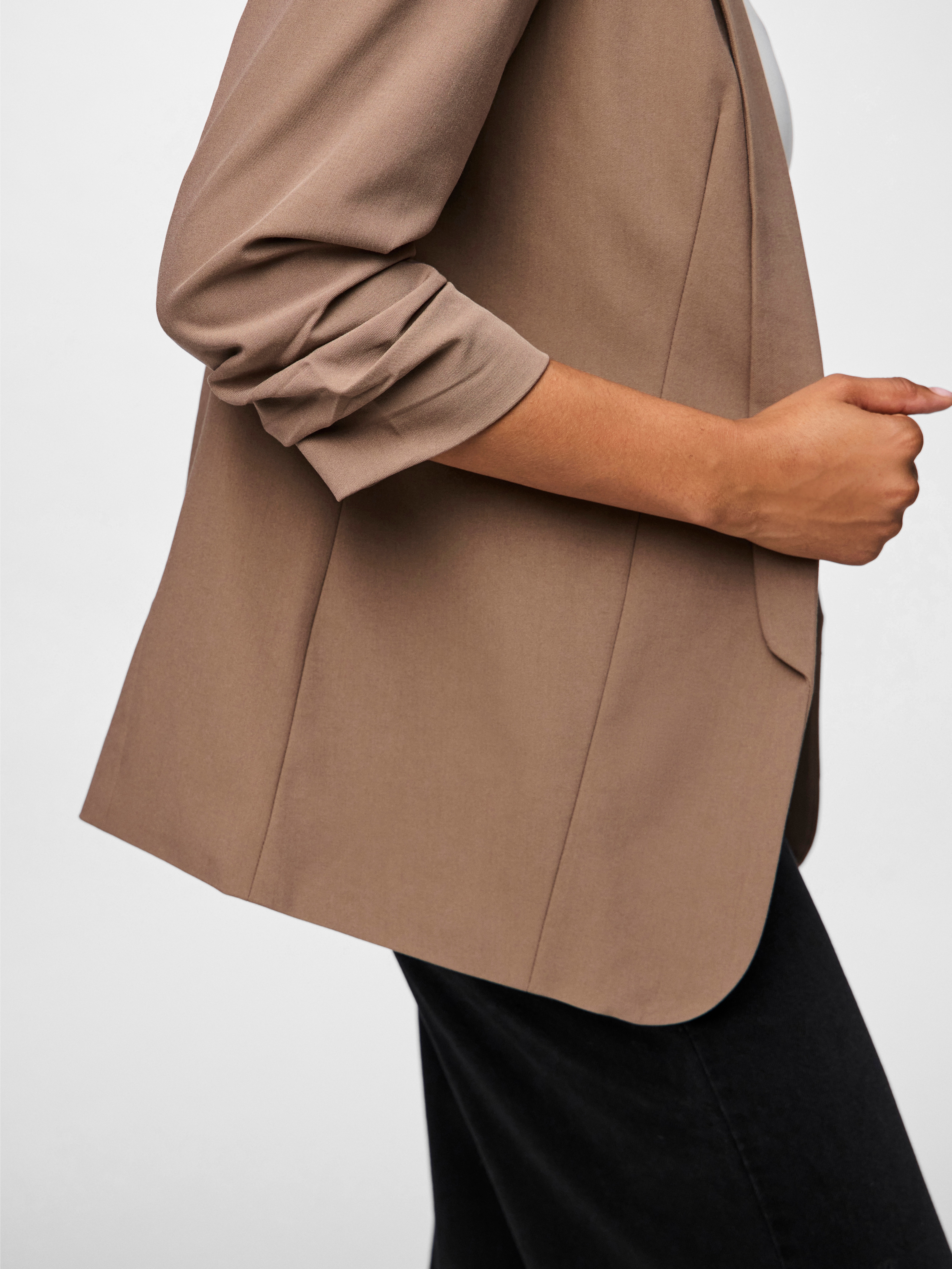 Thumbnail - pieces "PCBOSELLA 3/4 BLAZER NOOS" Materialmix, regular fit