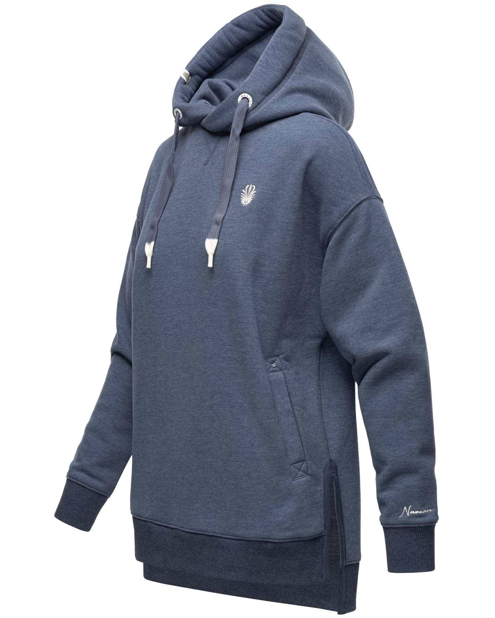 Navahoo Kapuzensweatshirt »Silberengelchen«, Kuscheliger Damen Hoodie mit Oversize Look