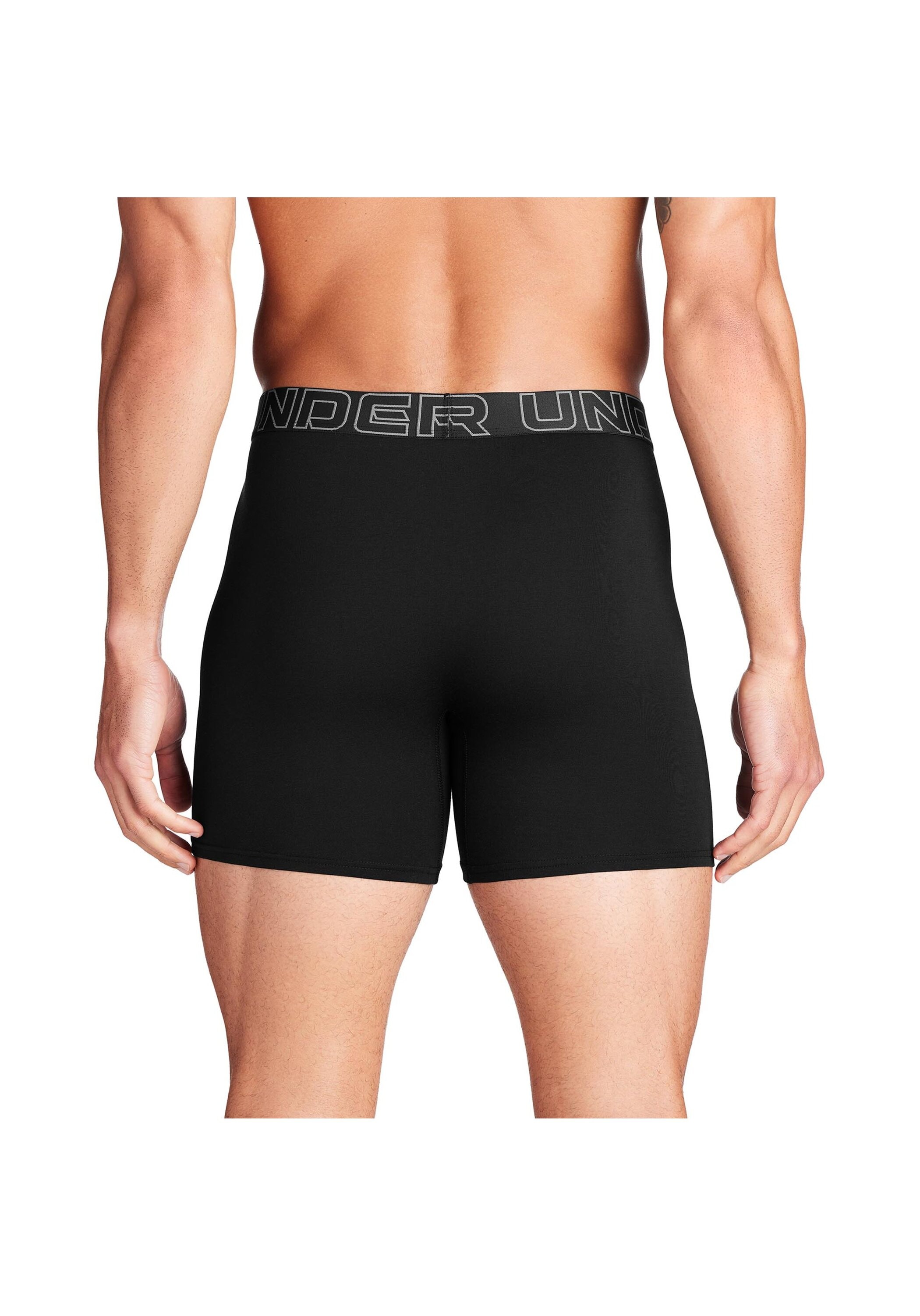Under Armour® Boxershorts »Boxershort UA PERFORMANCE COTTON - SOLID 6 IN 3PK 3er Pack«