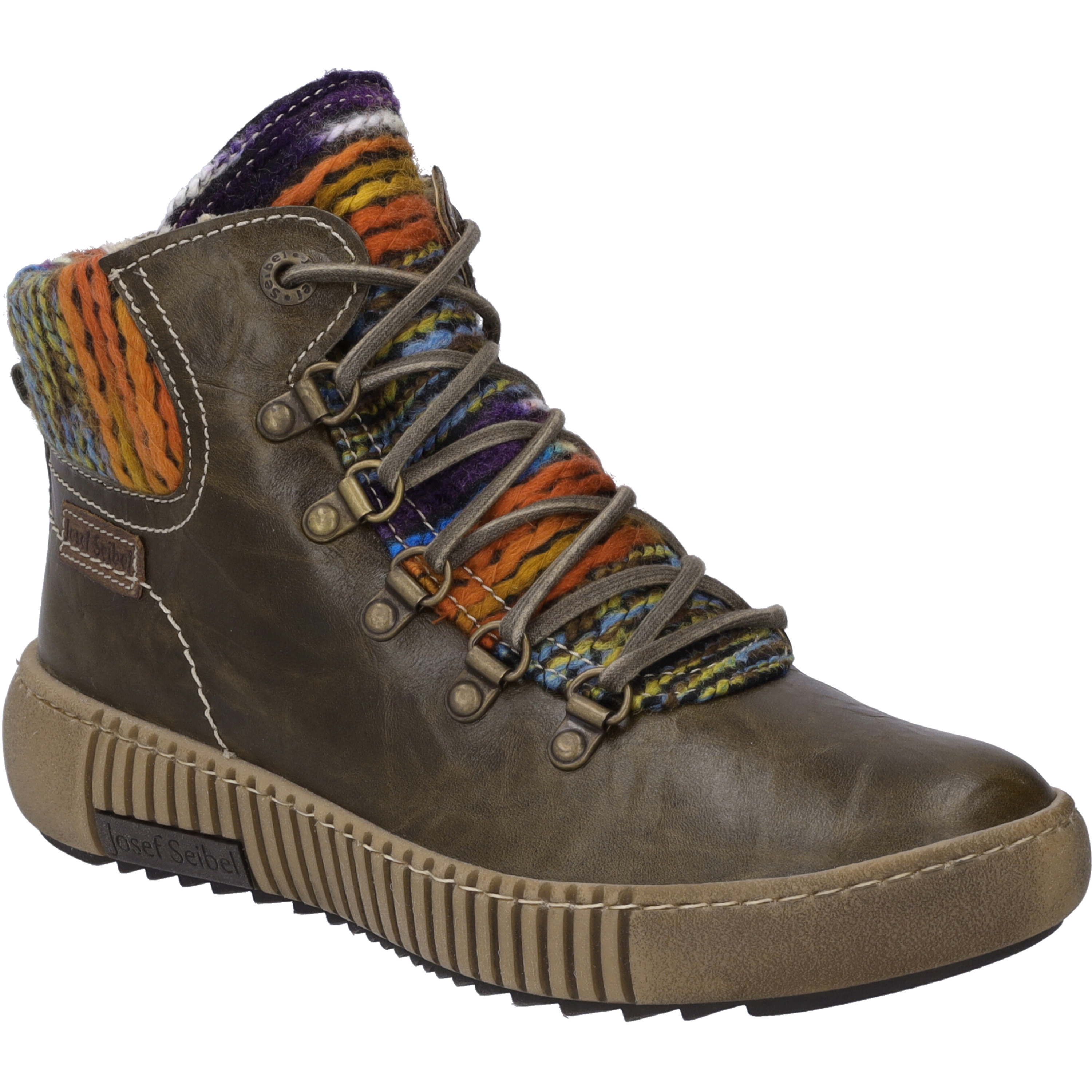 Josef Seibel Stiefelette "Maren 06, oliv-multi"