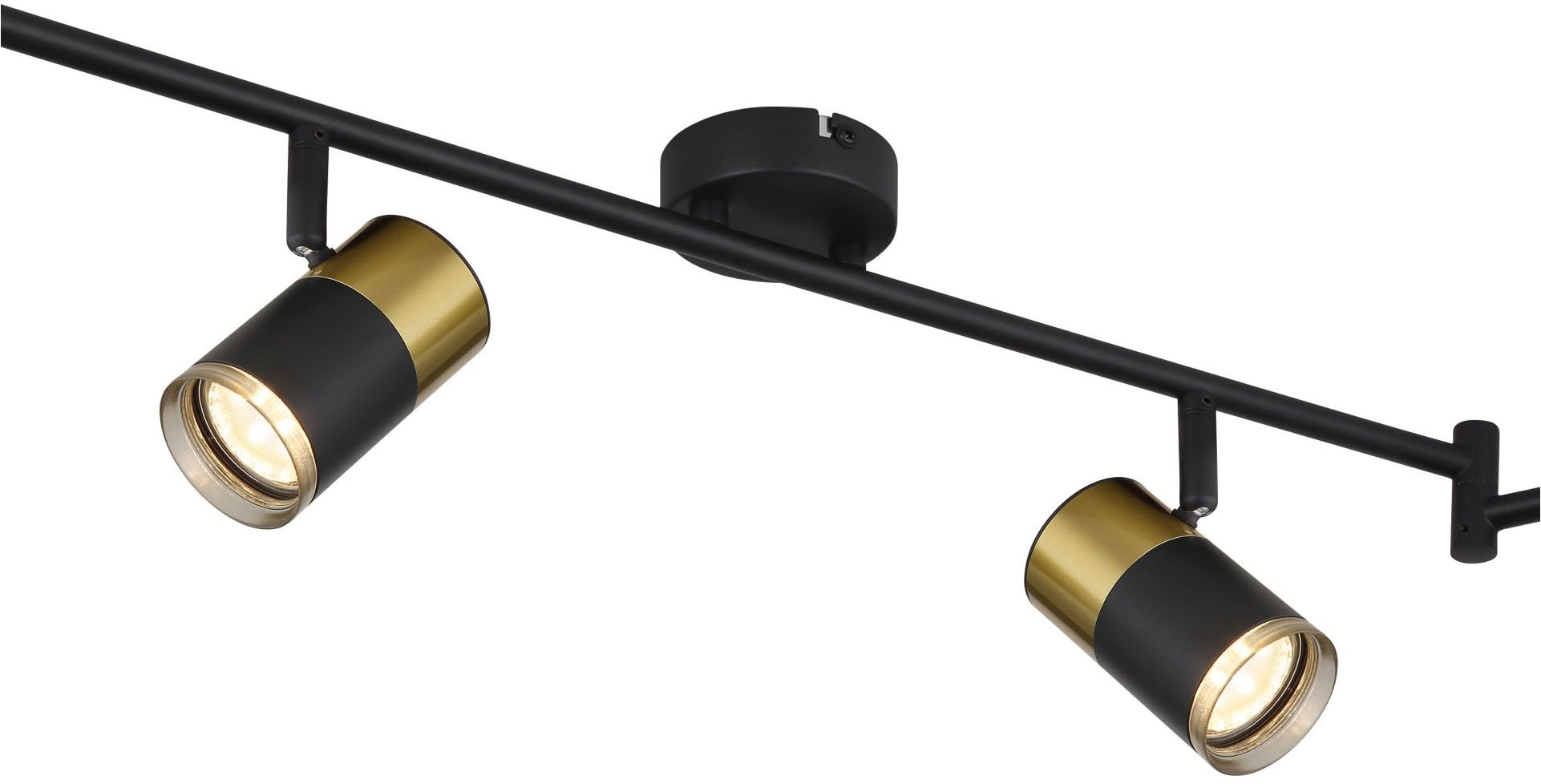 GLOBO LIGHTING Deckenspot »BRISBON«, Leuchtmittel GU10 | ohne Leuchtmittel, Dreh-/Schwenkbar