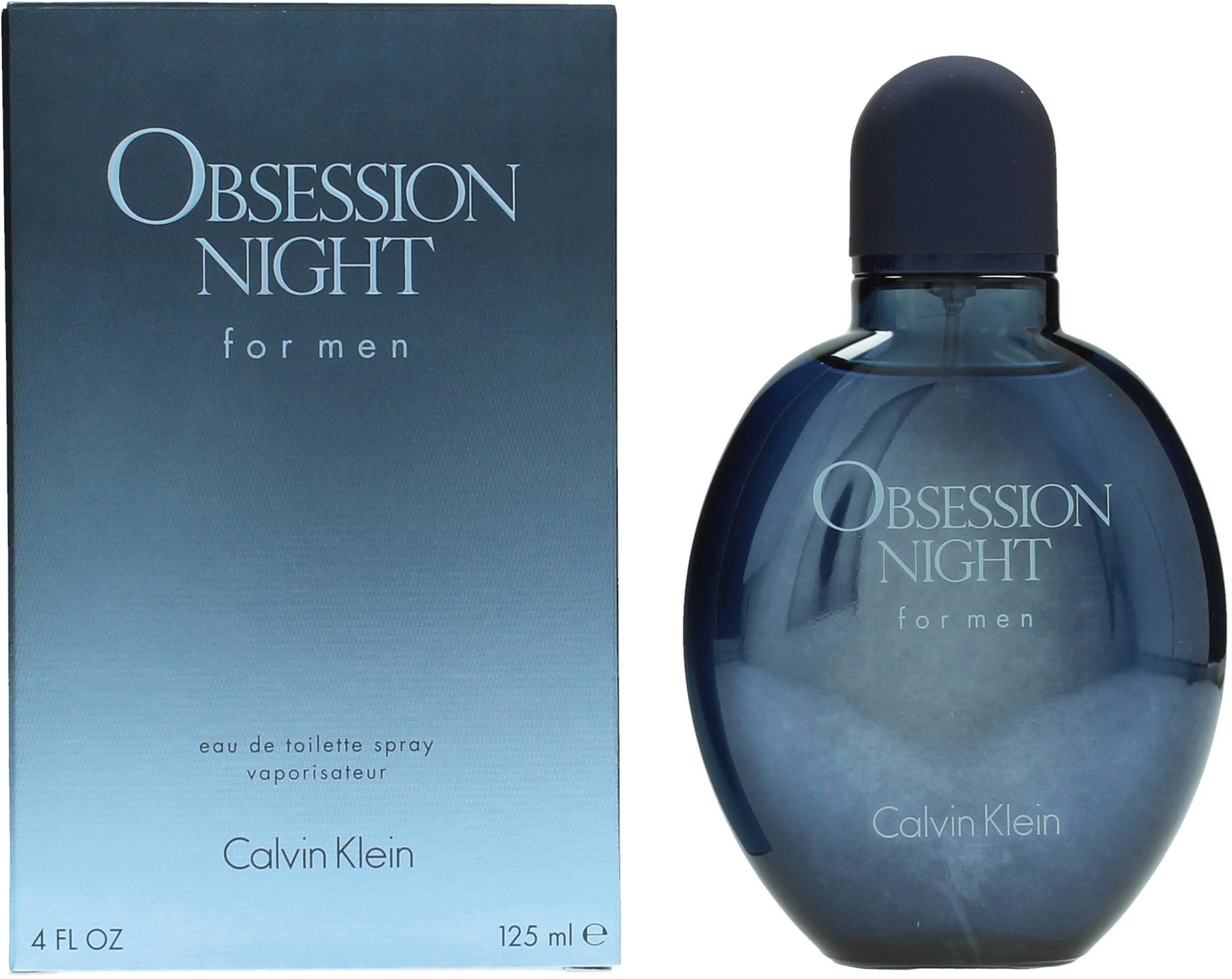 Calvin Klein Eau de Toilette »Obsession Night for Men«, mit orientalischer Durftnote
