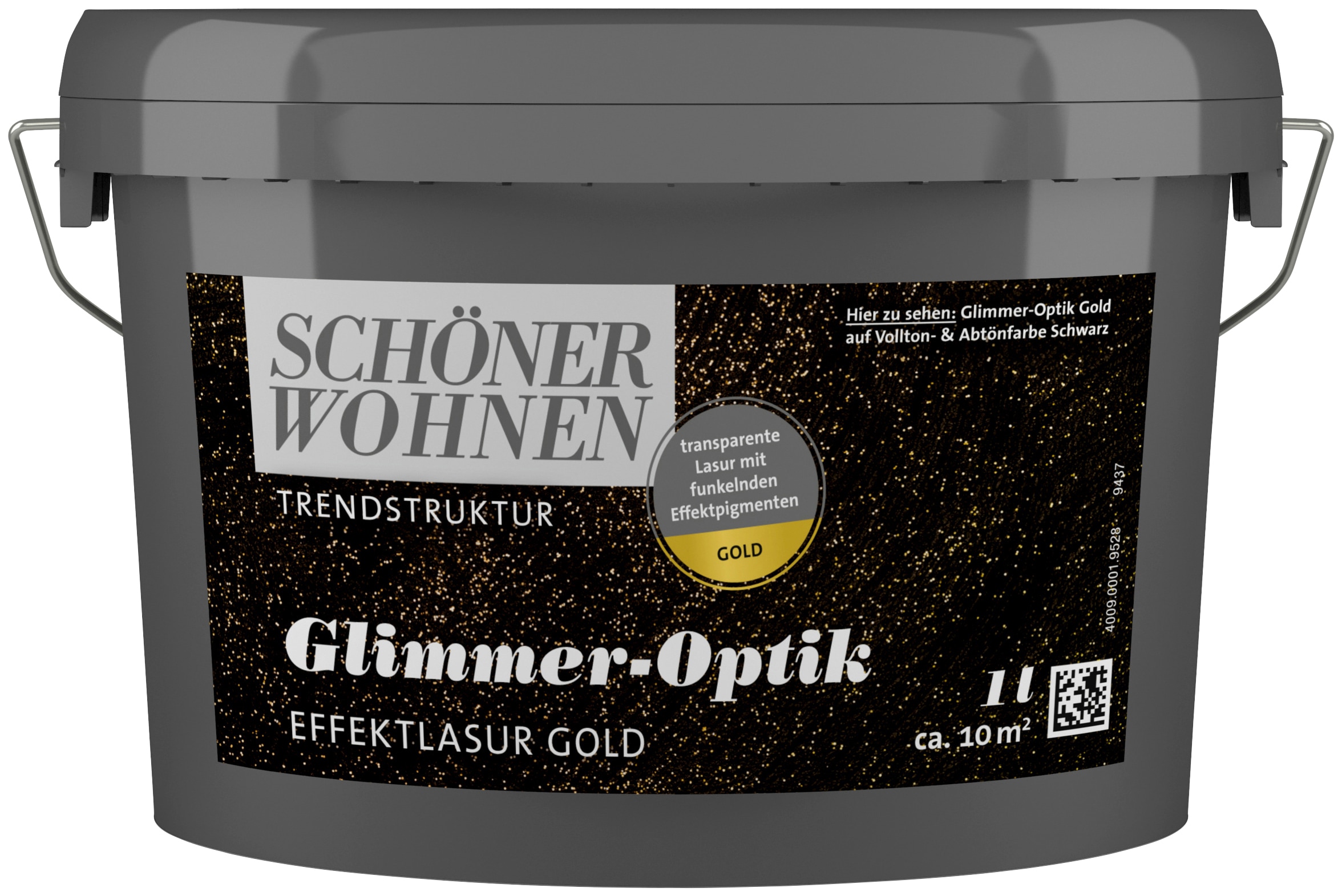SCHÖNER WOHNEN FARBE Wohnraumlasur »TRENDSTRUKTUR Glimmer-Optik Effektlasur«, 1 Liter,...