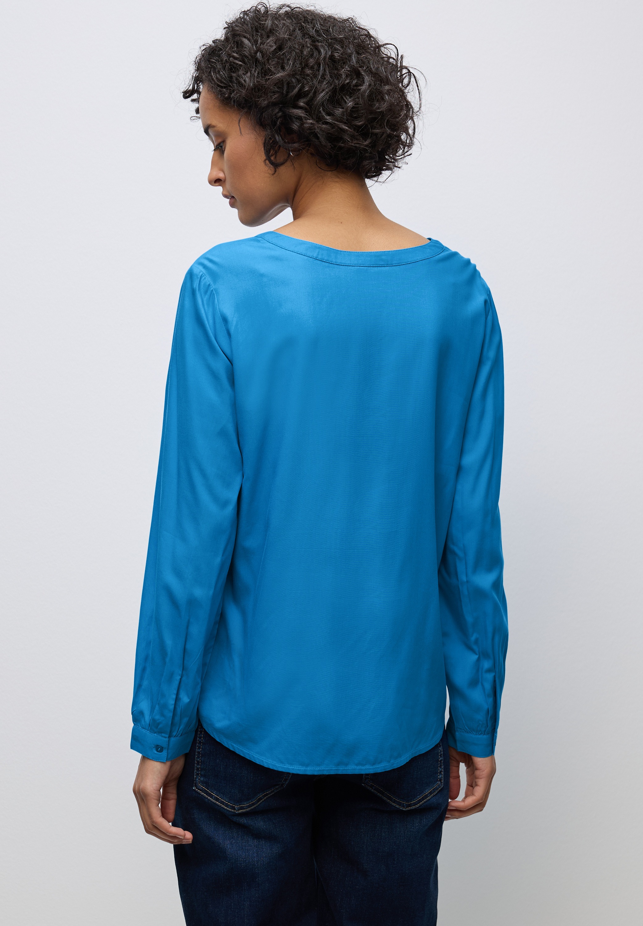 STREET ONE Langarmbluse aus softer Viskose günstig online kaufen