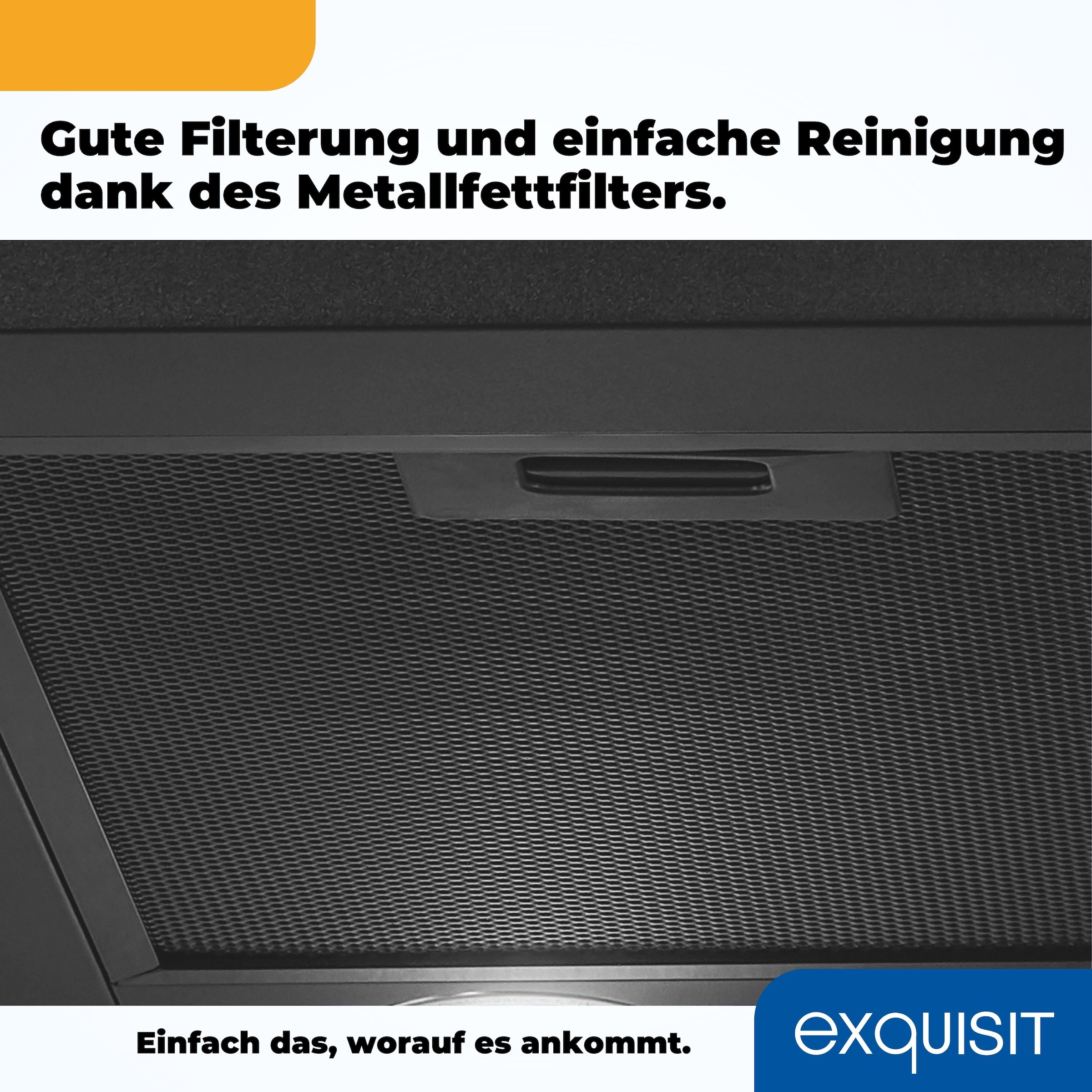 exquisit Wandhaube »KH 60-8.3 (sw)« Pyramidenförmige Haube – stilvoll & flexibel mit LED-Beleuchtung