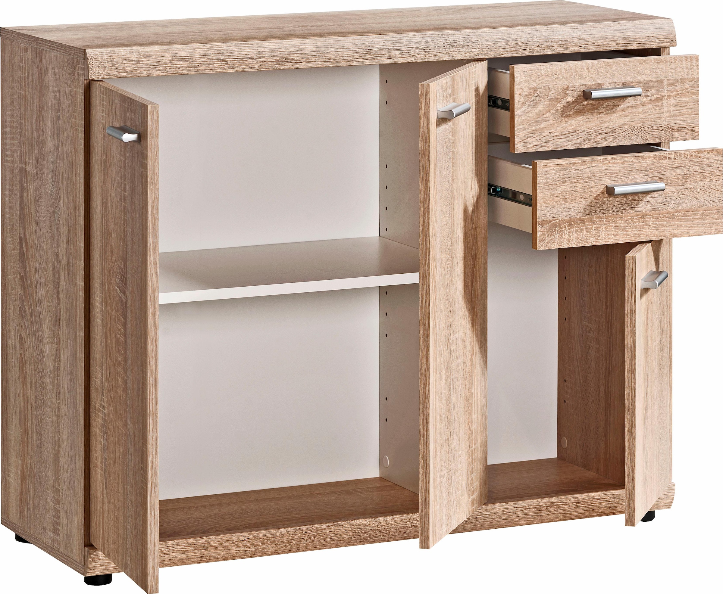 Procontour Sideboard »Sun«, Breite 90 cm mit 3 Türen und 2 Schubkästen