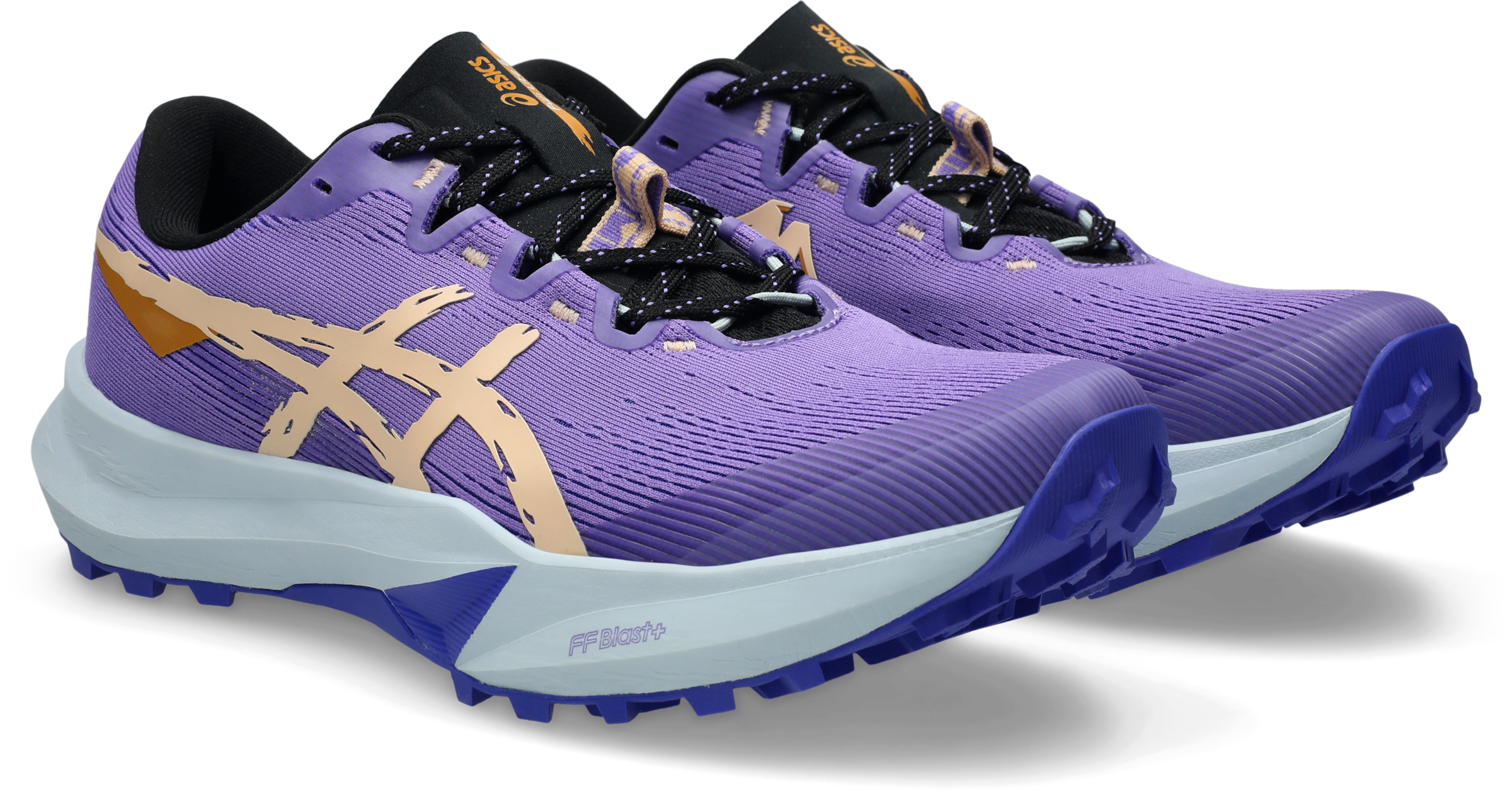 ASICS Damen Trailrunningschuh "FUJI LITE 6", Gr. 42amethyst, apricot crush, Schuhe, leichter Trailrunningschuhe