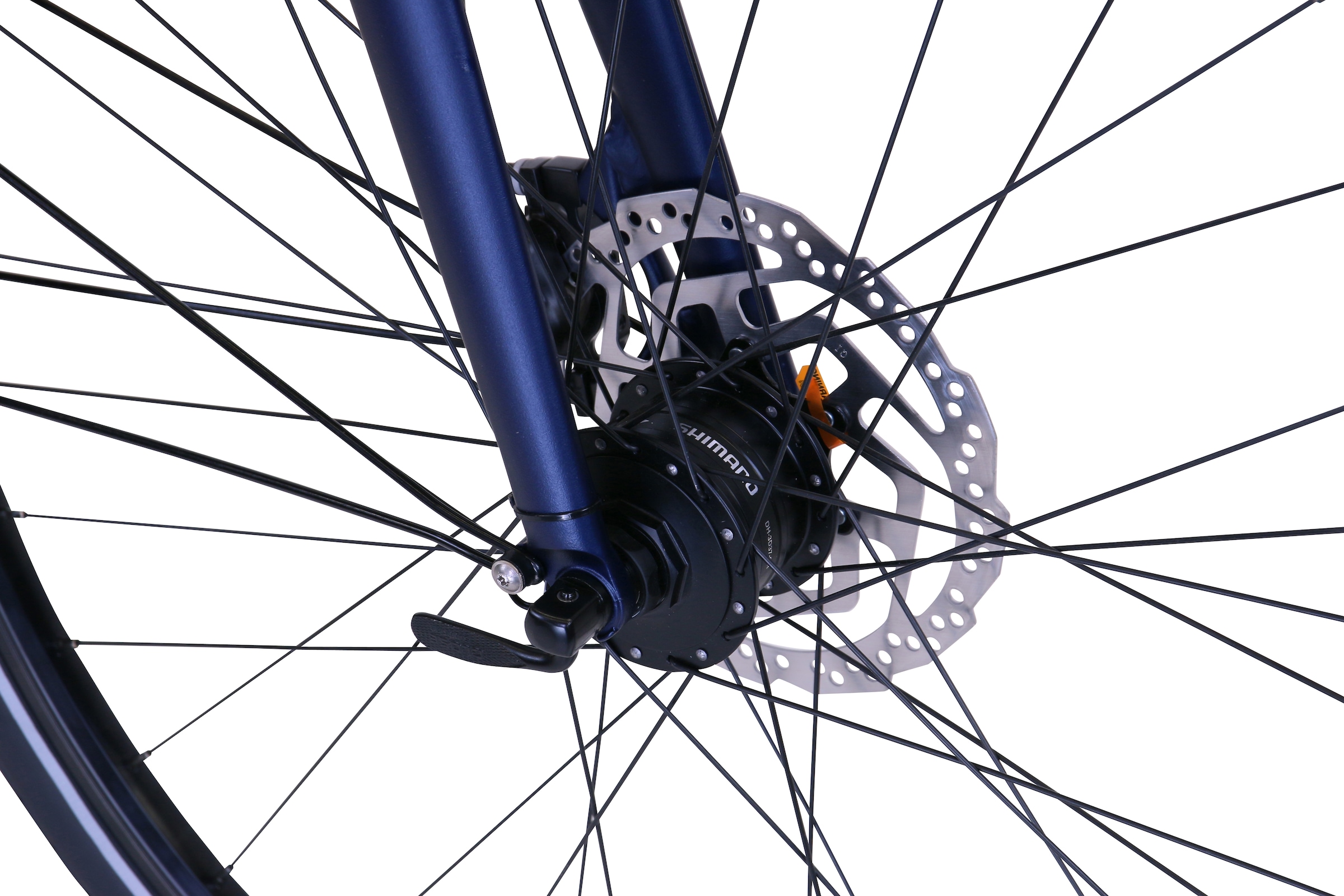 HAWK Bikes Trekkingrad »HAWK Trekking Gent Super Deluxe Ocean Blue«, 8 Gang, Shimano, Nexus Schaltwerk