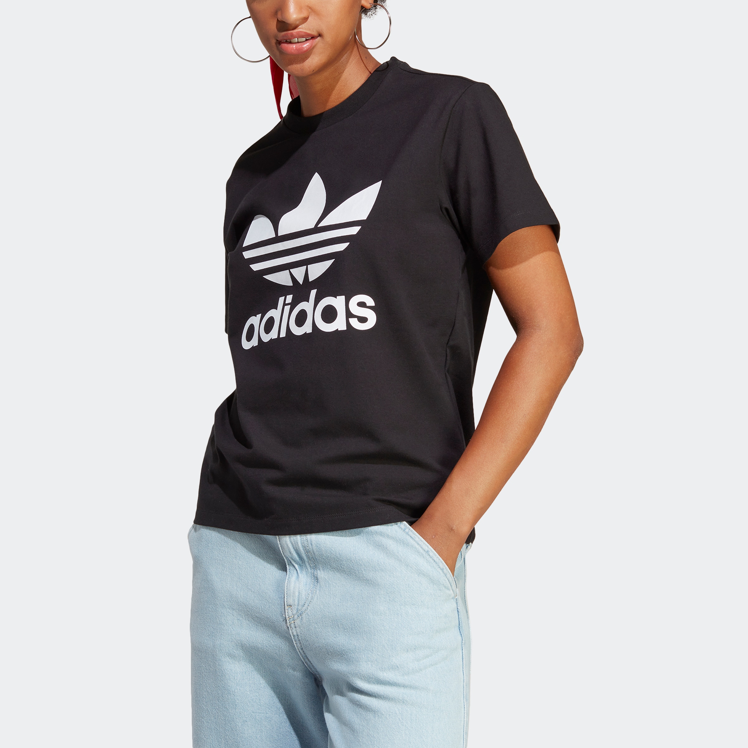 adidas Originals T-Shirt »ADICOLOR TREFOIL« kaufen | CLASSICS online BAUR