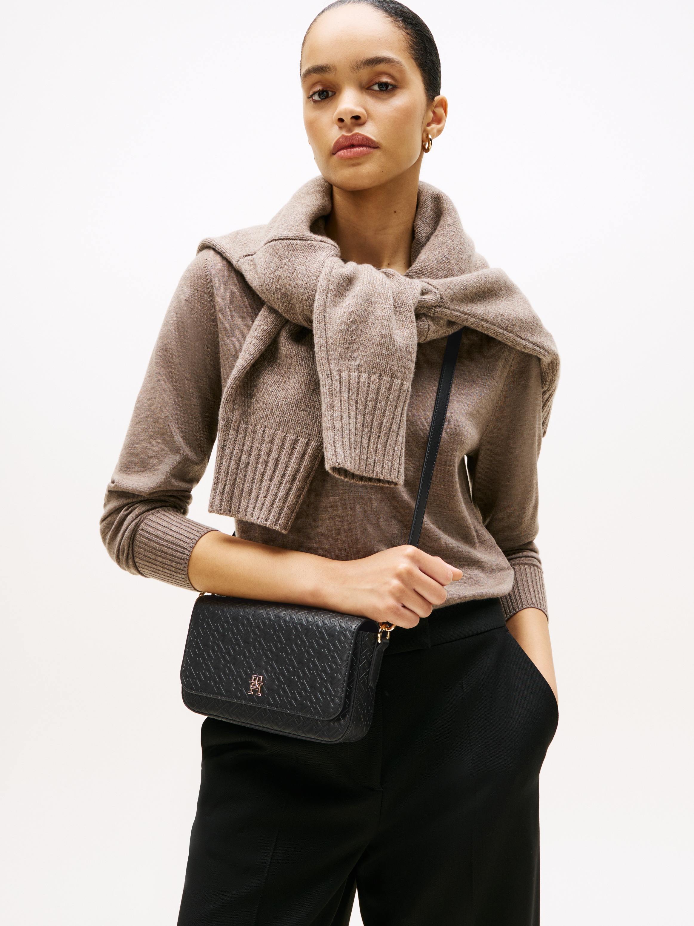 Tommy Hilfiger Umhängetasche "TH ICON CONV CROSSOVER MONO", Damen Schultert günstig online kaufen