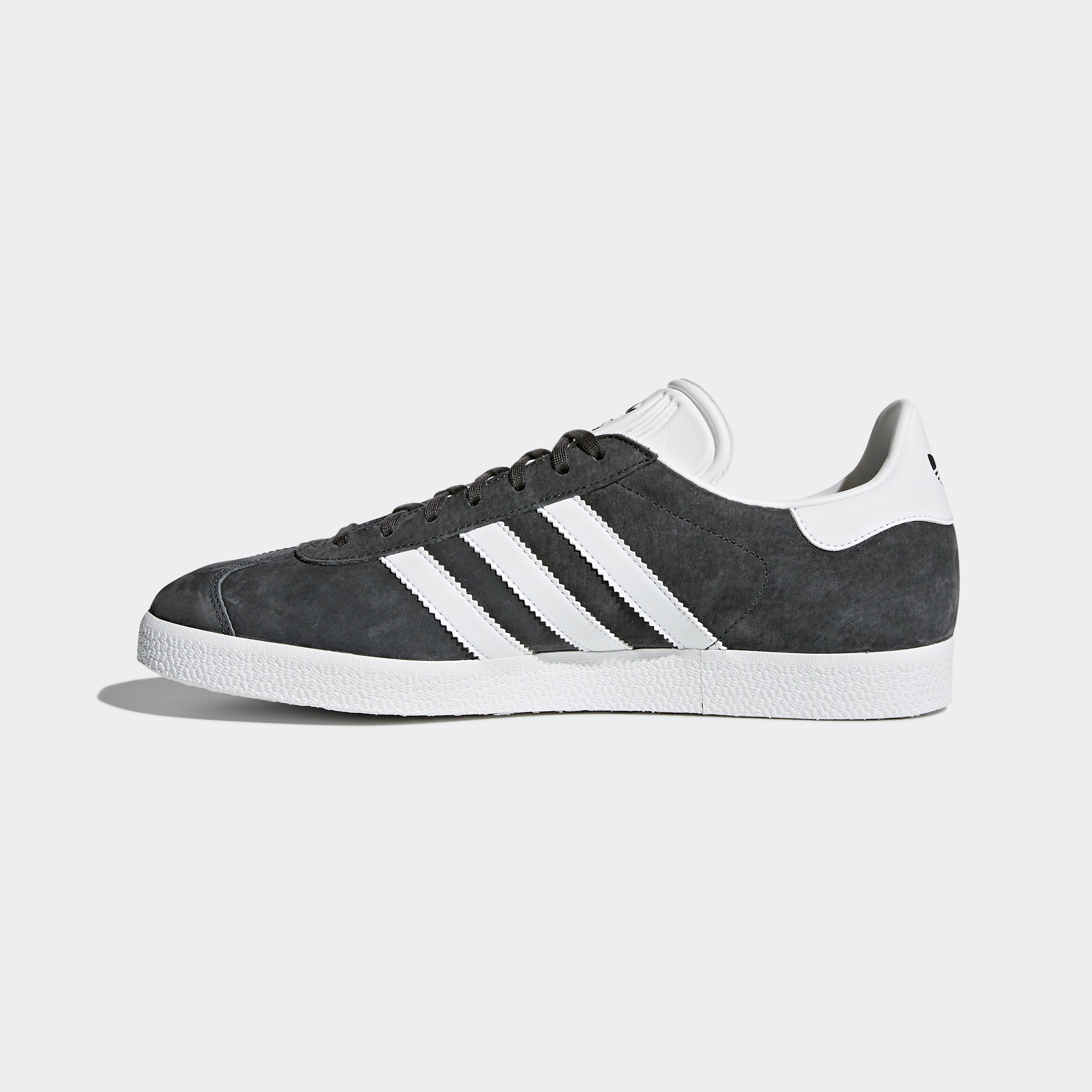 Sneaker ADIDAS ORIGINALS "GAZELLE", Herren, Gr. 36, grau (dgh solid grau, weiß, gold metallic), Leder, Synthetik, Schuhe Sneaker 2