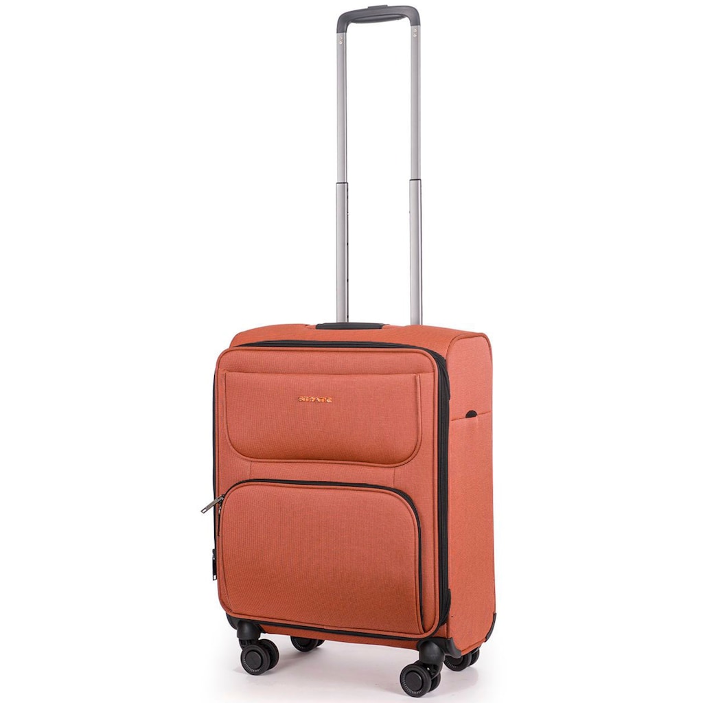 Stratic Weichgepäck-Trolley »Bendigo Light + S, rosso clay«, 4 Rollen