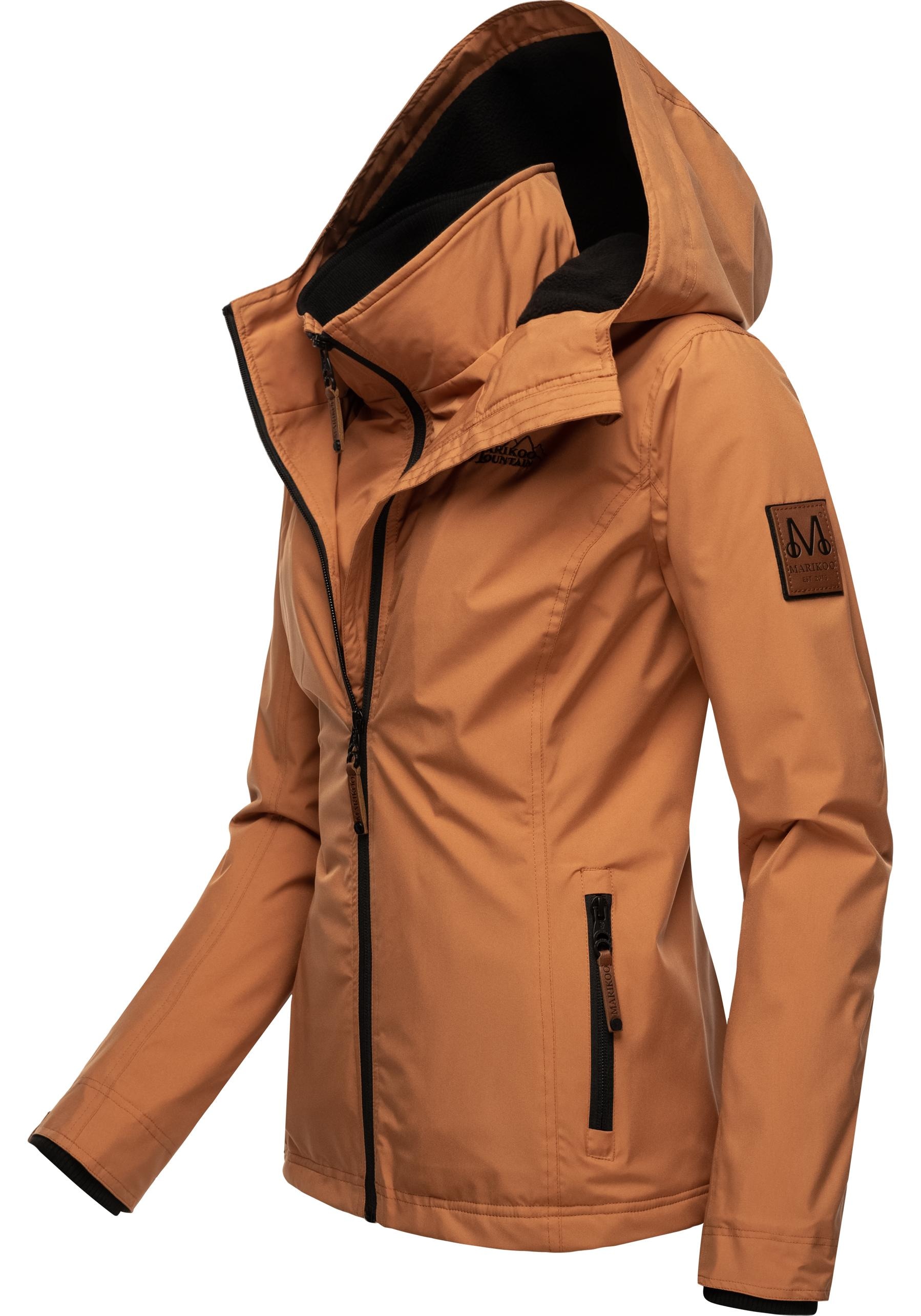 Marikoo Outdoorjacke »Erdbeere«, mit Kapuze, sportliche Funktionsjacke mit Kapuze