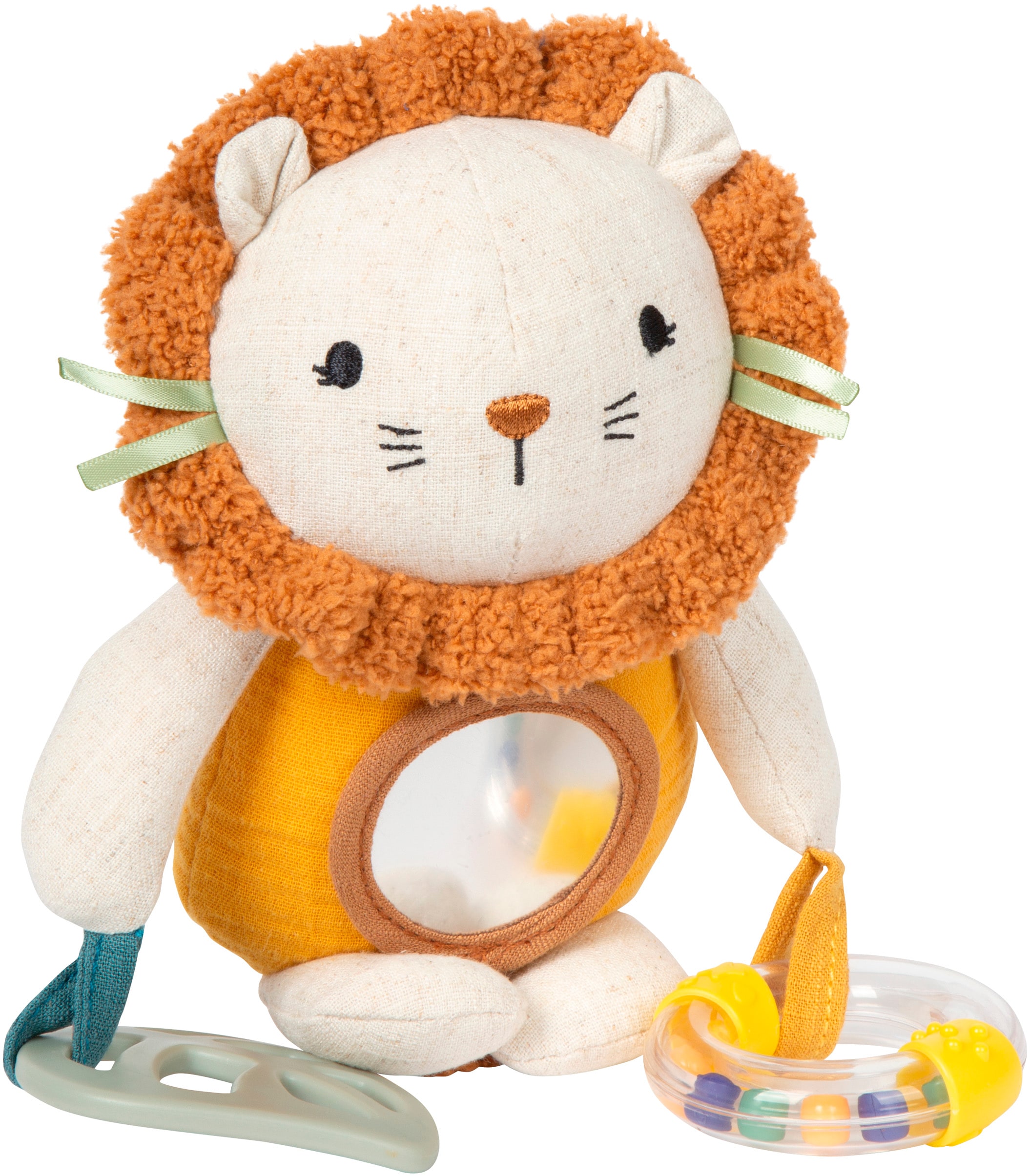 Small Foot Greifspielzeug »Little Lion Hängefigur und Fühlbuch«
