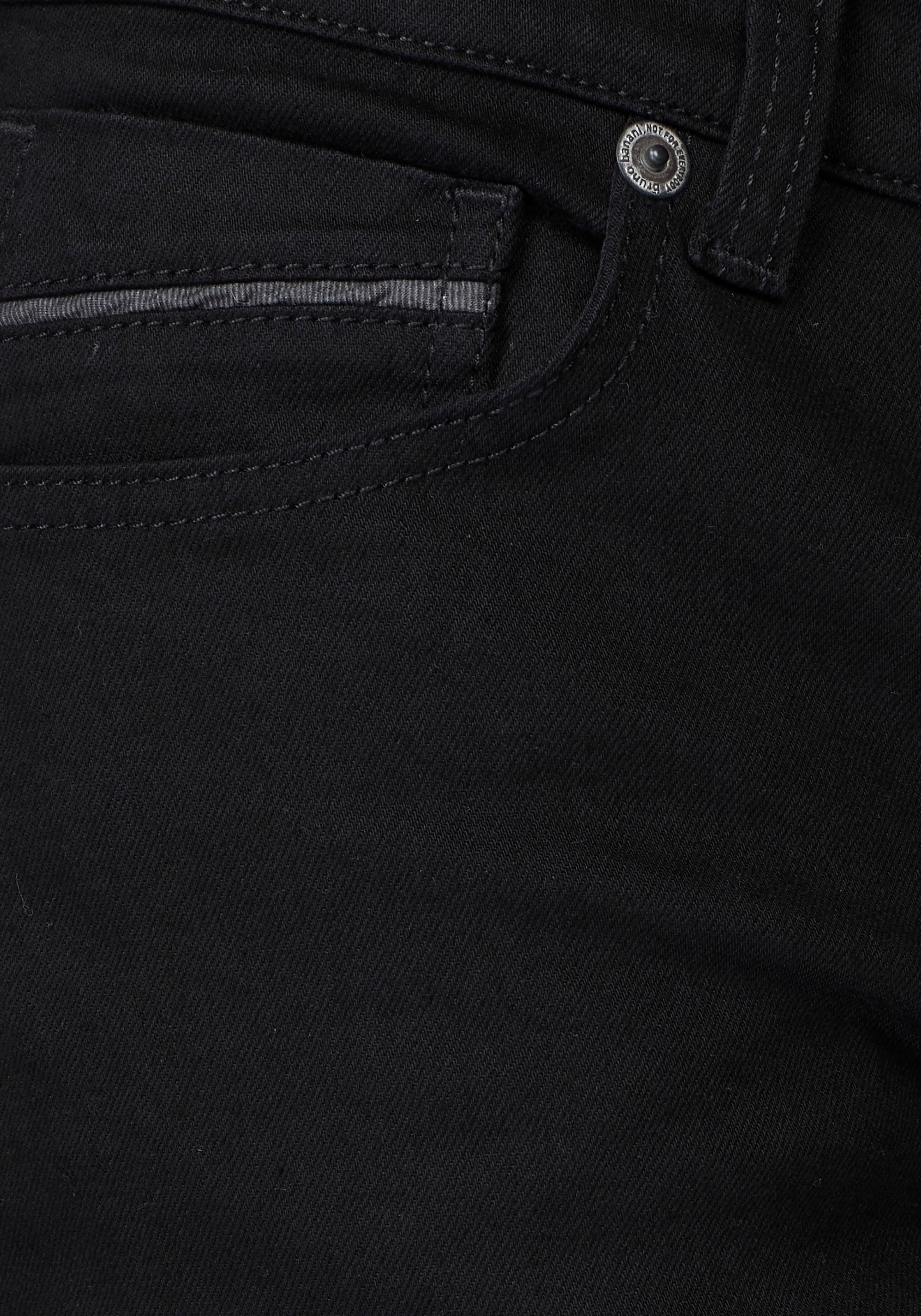 Bruno Banani Straight-Jeans »Dylan«, gerade Beinform, Used-Waschung, niedrige Leibhöhe