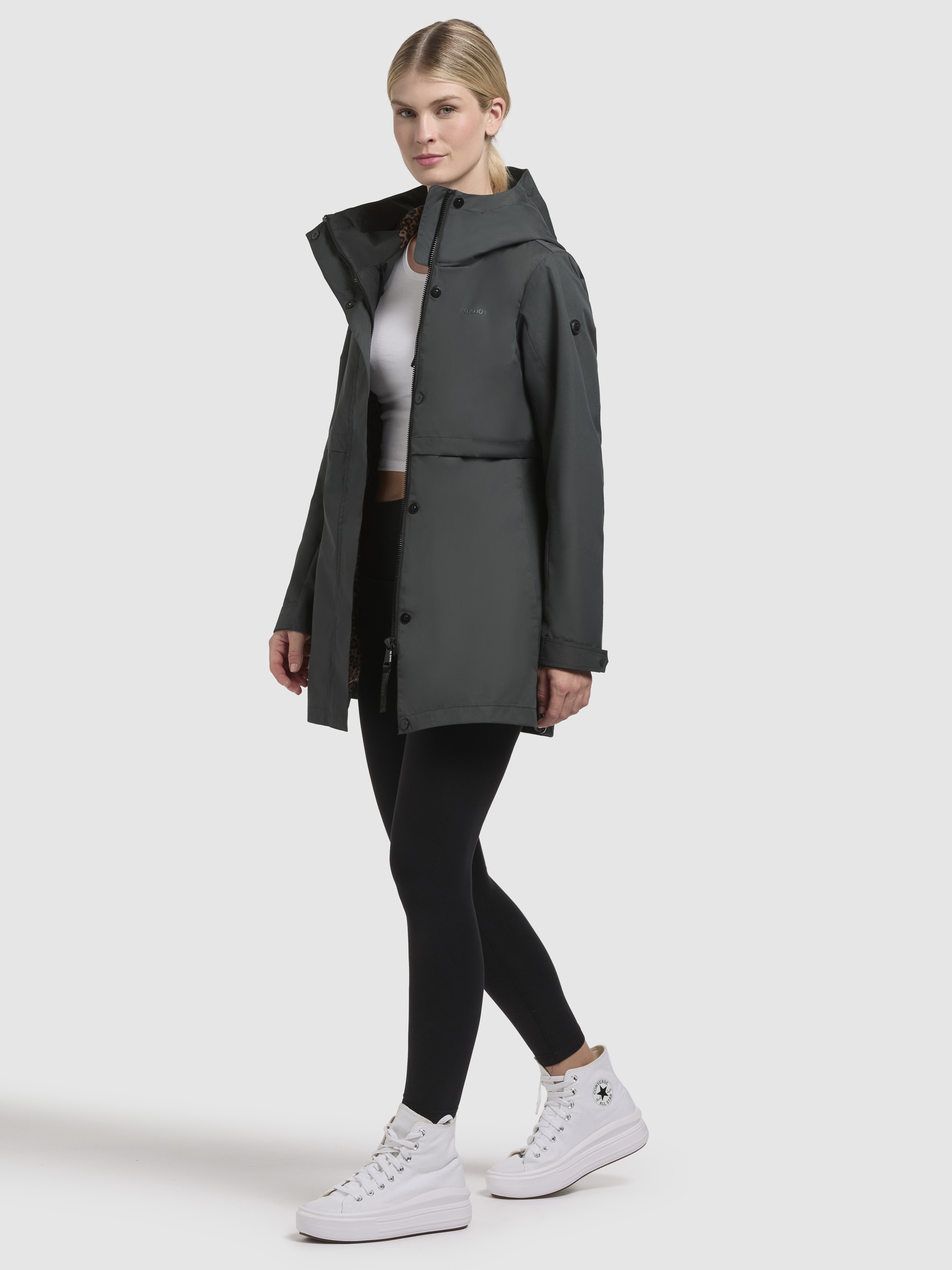 khujo Anorak »LOTTA«, mit Kapuze