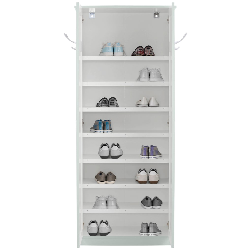 Home affaire Schuhschrank »Nekso«, Höhe 180 cm, aus MDF, FSC®-zertifiziert