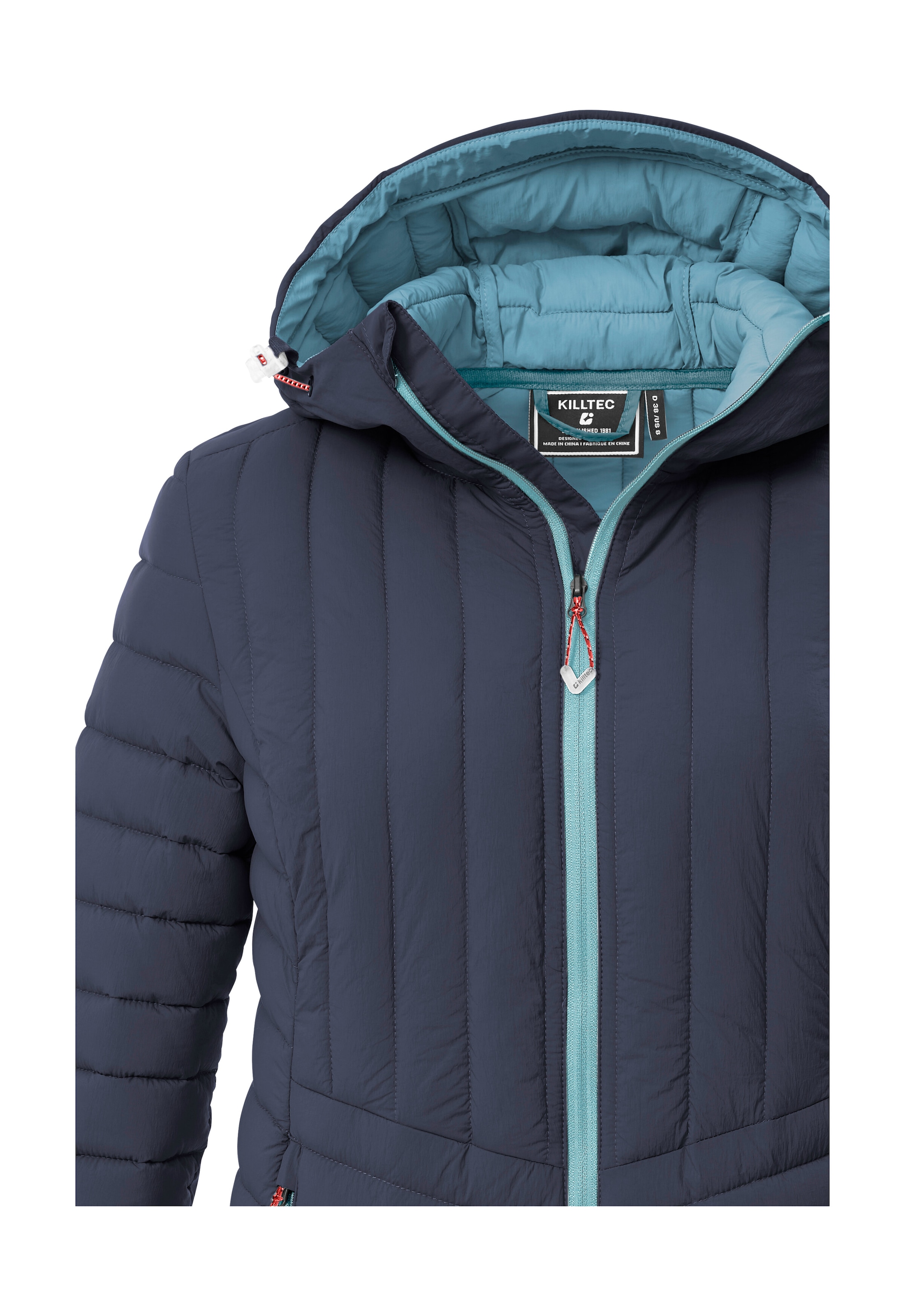 Killtec Steppjacke »KOS 75 WMN QLTD JCKT« Leicht, atmungsaktiv, winddicht, wasserabweisend, packbar