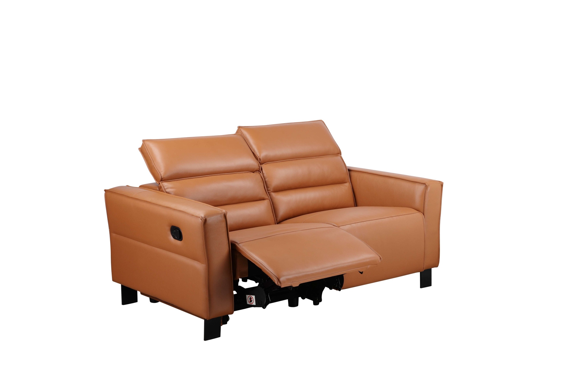 Places of Style 2-Sitzer »Carpari, 162 cm, mit manueller od. elektrischer Relaxfunktion«, (USB A/C), sowie Kopfteilverstellung