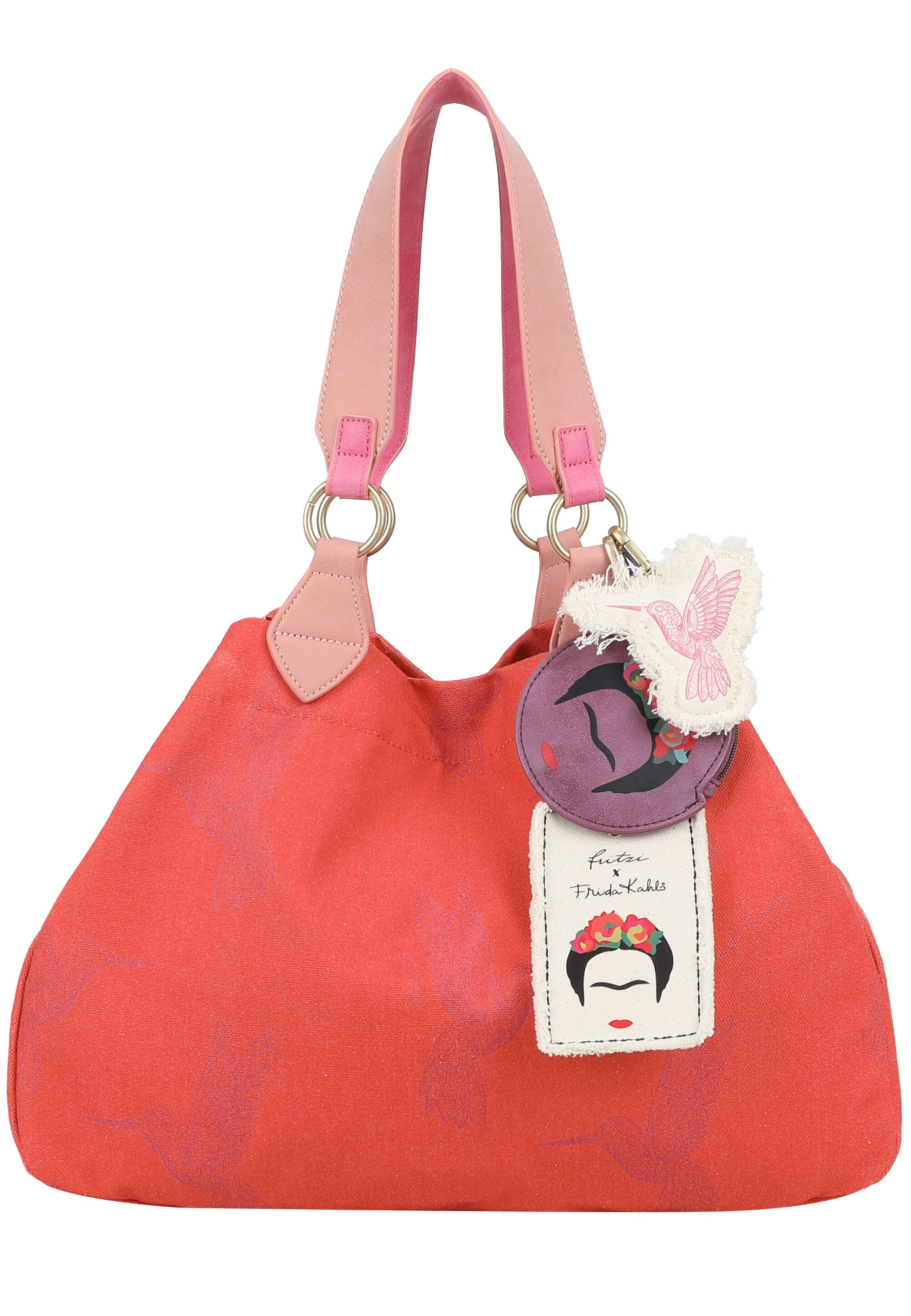 Fritzi aus Preußen Shopper "Fritzi x Frida Kahlo" mit Kolibri-Print