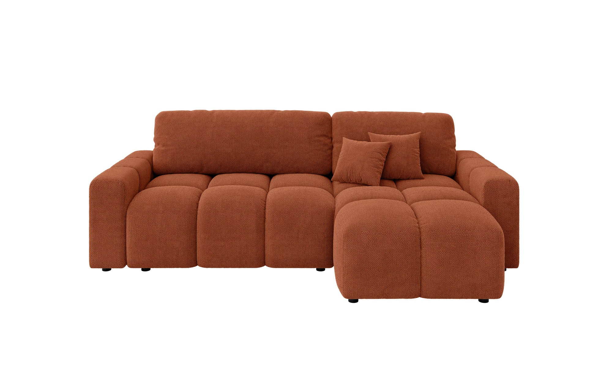 INOSIGN Ecksofa »FELICI, Schlafsofa 233cm, L-Form mit Recamiere beidseitig montierbar«, Designsofa mit Bettfunktion und Bettkasten, Maße B/T/H: 233/142/88 cm