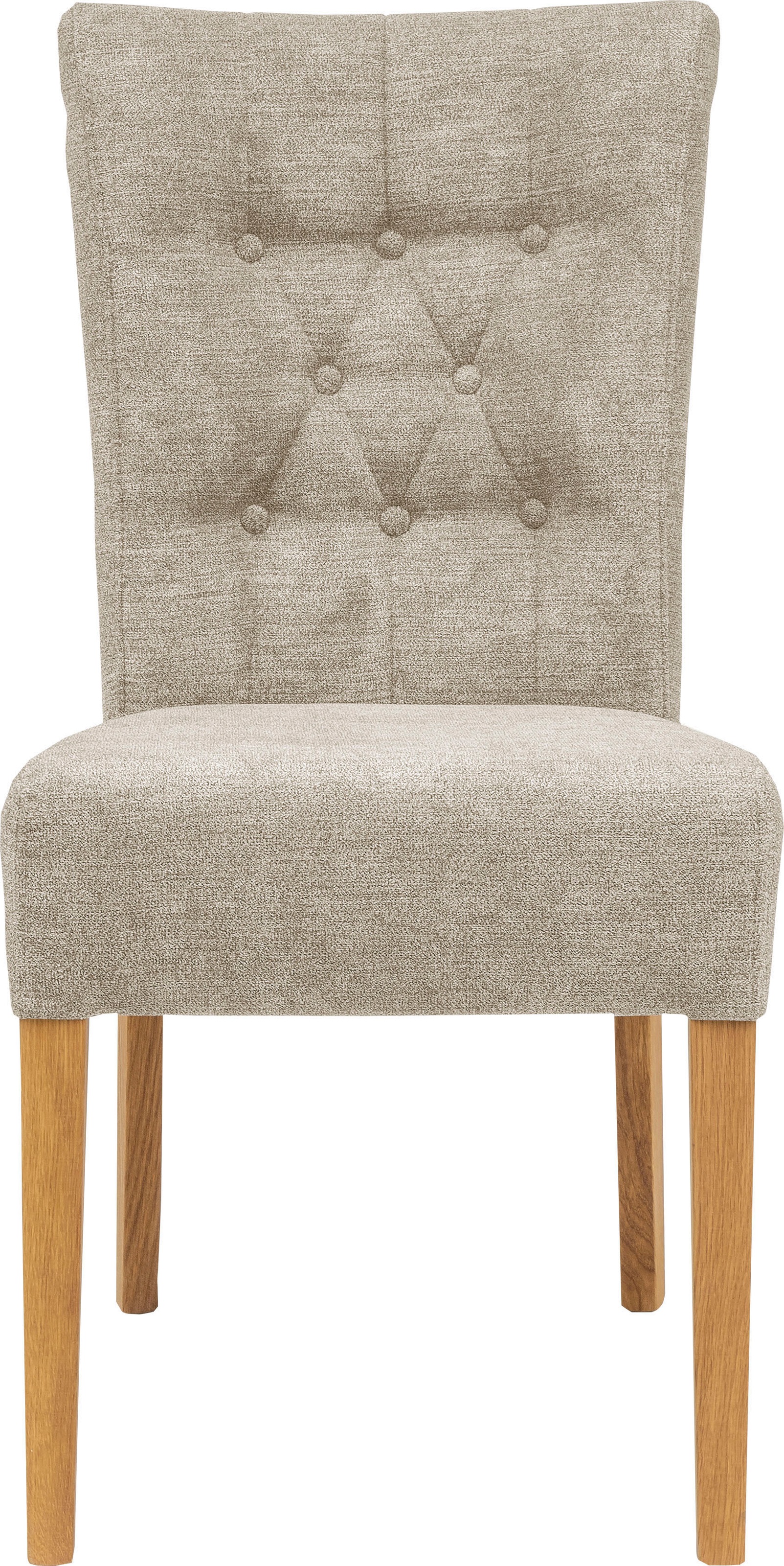 Home affaire Polsterstuhl »Queen«, (Set), 6 St., Feinstruktur, Esszimmerstuhl mit Knopfheftung, 2er, 4er oder 6er-Set
