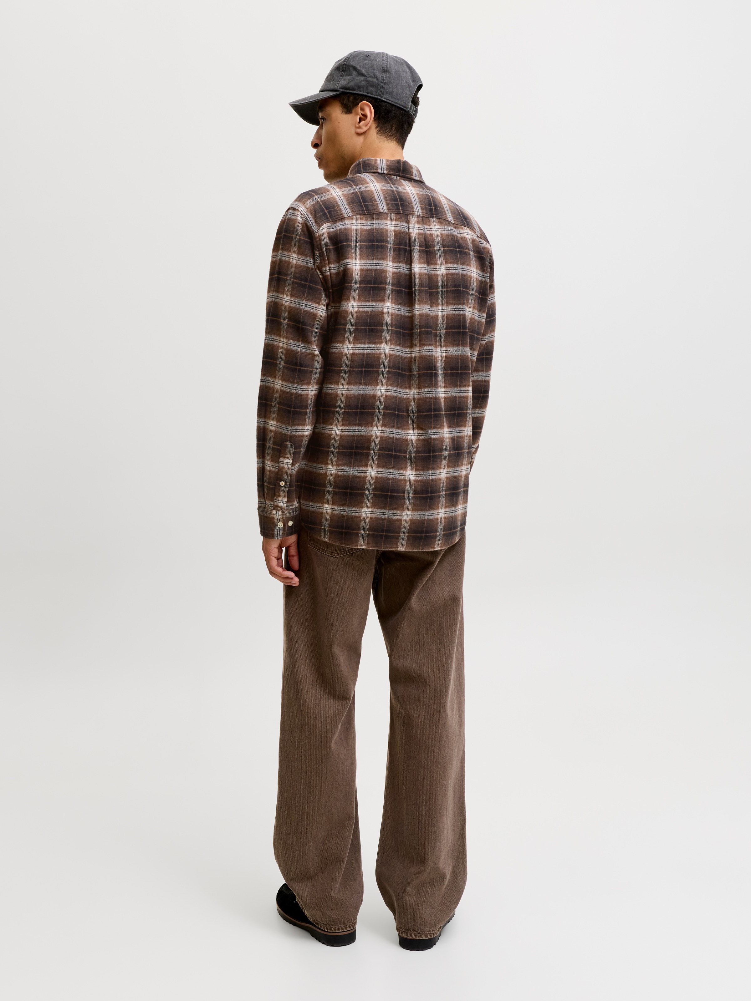 Jack & Jones Langarmhemd »JJEFIELD CHECK SHIRT LS SN« Baumwolle, normal geschnitten