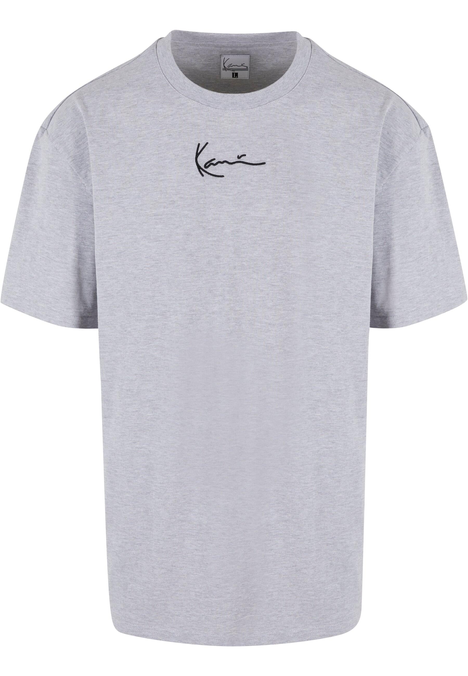 Karl Kani Kurzarmshirt "Karl Kani Herren KKMQ22001GRY SMALL SIGNATURE TEE G günstig online kaufen