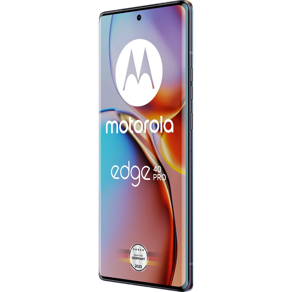 Motorola Smartphone »Edge 40 Pro«, interstellar black, 16,94 cm/6,67 Zoll, 256 GB Speicherplatz, 50 MP Kamera