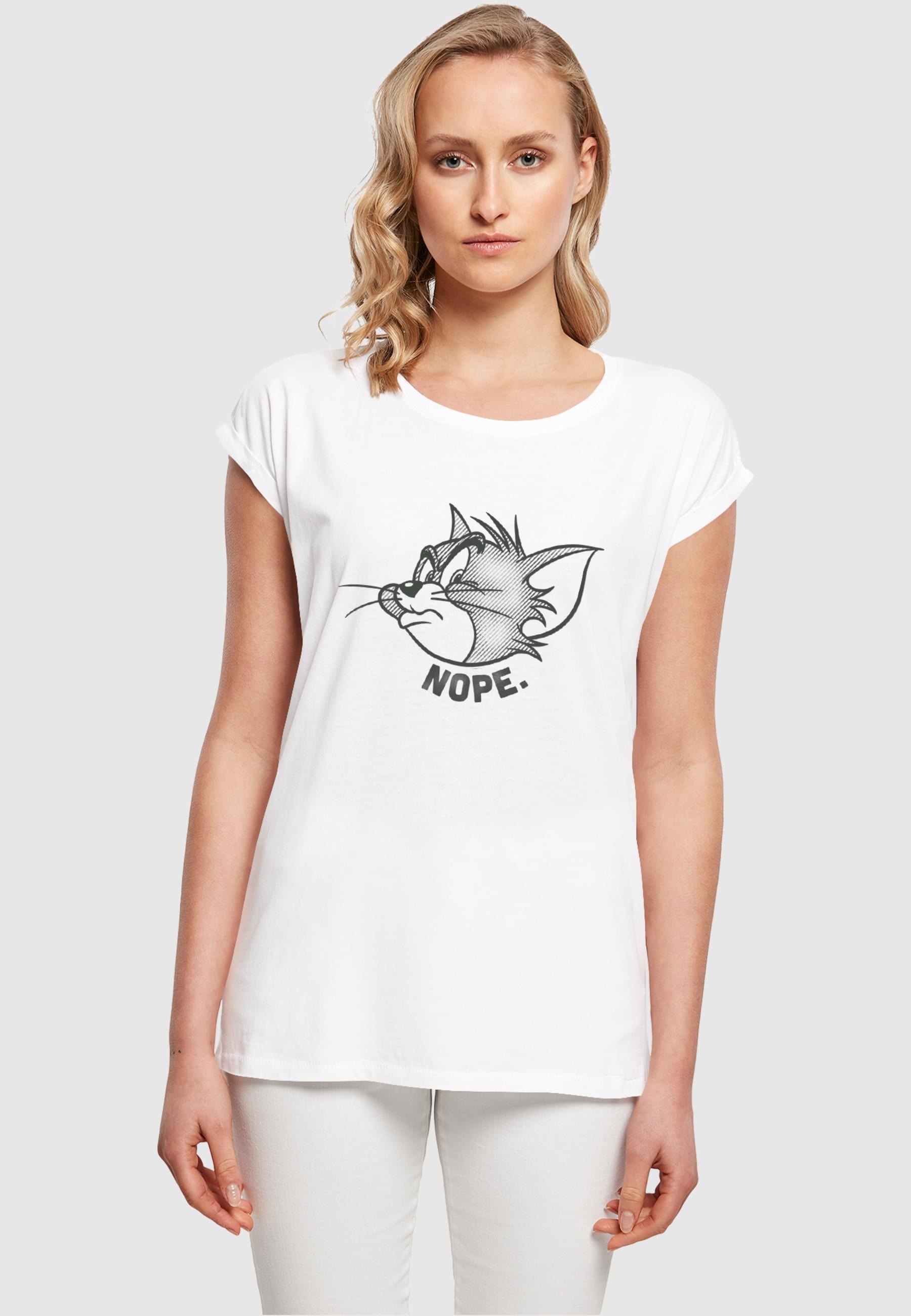 ABSOLUTE CULT T-Shirt "ABSOLUTE CULT Damen Ladies Tom and Jerry - Nope T-Sh günstig online kaufen