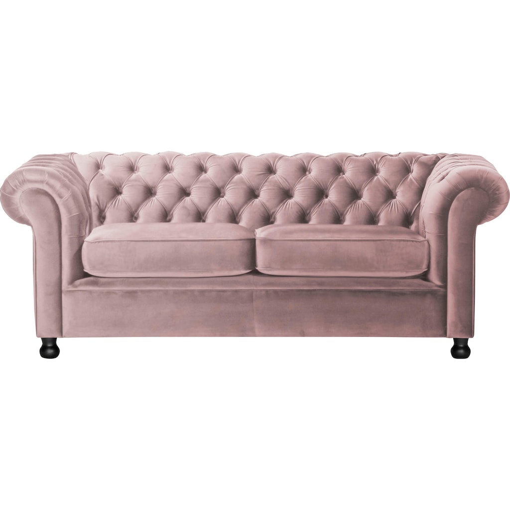 Home affaire Chesterfield-Sofa »Chesterfield Home 3-Sitzer B/T/H: 192/87/75 cn«