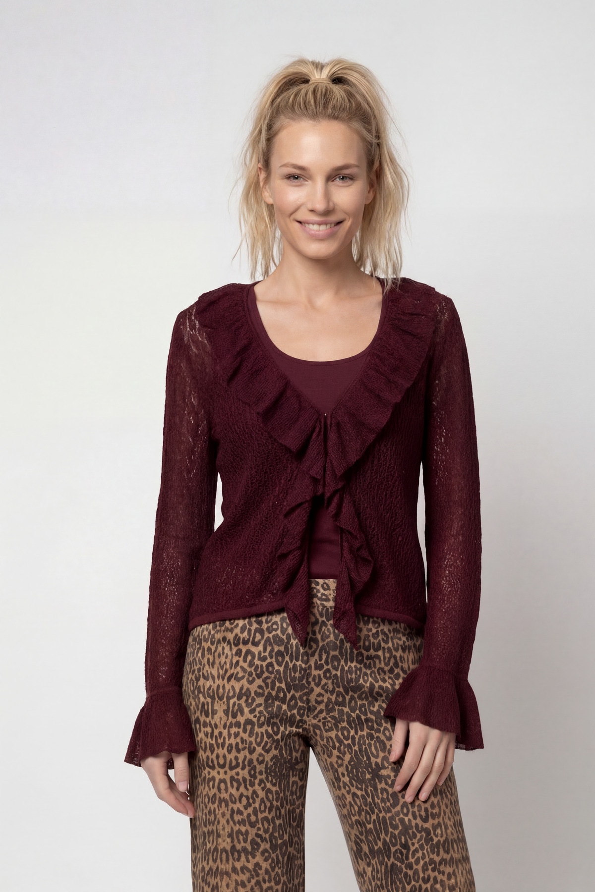 Monari "Jacke Volants" Regular fit mit Volants