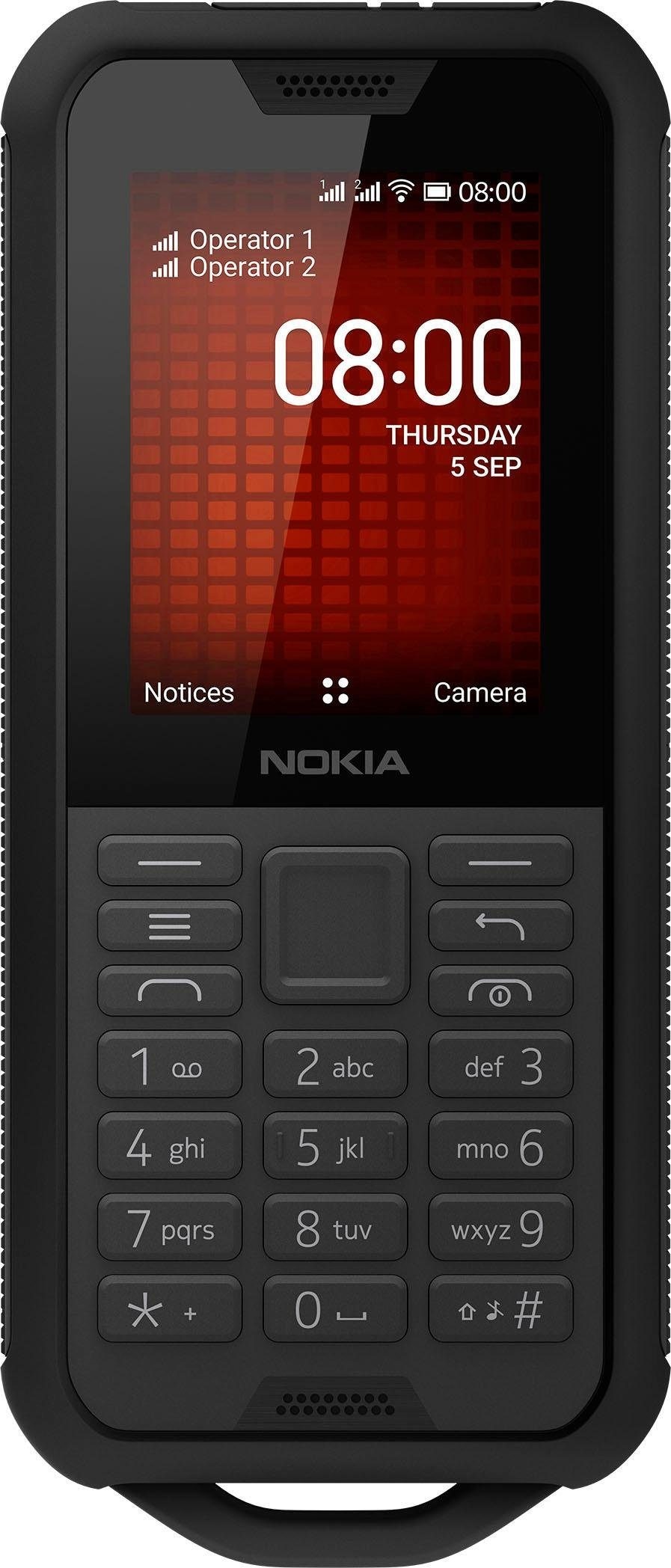 Nokia Handy »800 Tough«, Schwarzer Stahl, 6,1 cm/2,4 Zoll, 4 GB  Speicherplatz, 2 MP Kamera | BAUR