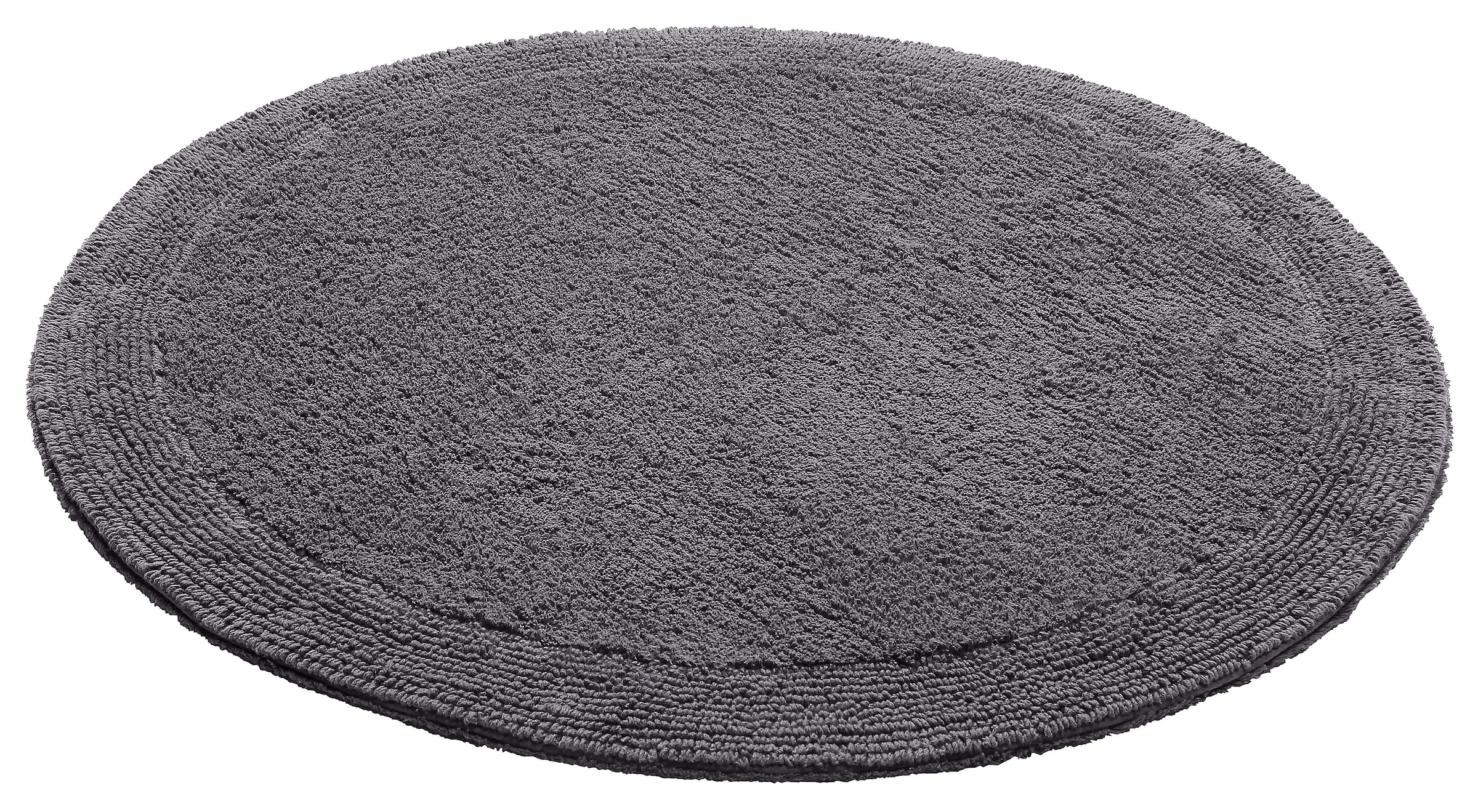 my home Badematte »Kapra, Badvorleger, Badezimmer Teppich«, beidseitig nutzbar-fußbodenheizungsgeeignet-strapazierfähig, mit Bordüre, Badteppich, Badematte