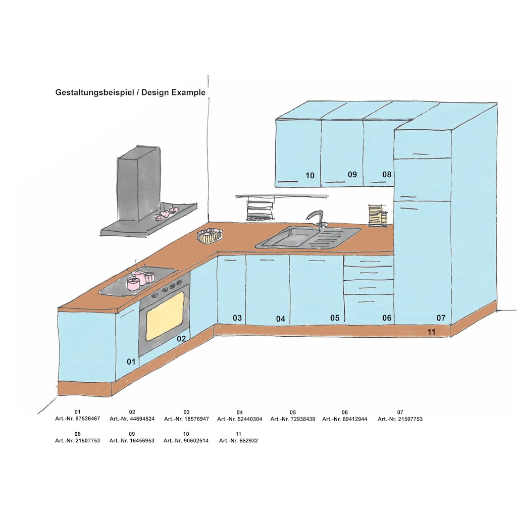 OPTIFIT Hängeschrank »Cara«, Breite 30 cm