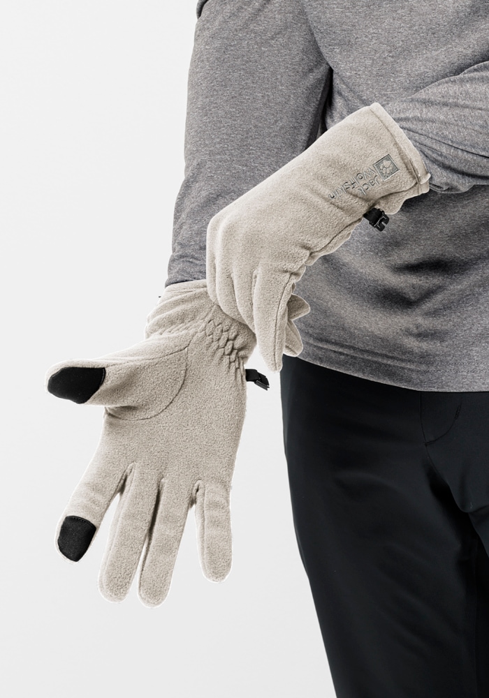 Jack Wolfskin Fleecehandschuhe »REAL STUFF GLOVE«