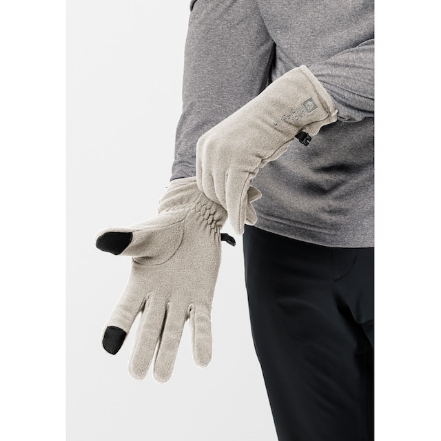 Jack Wolfskin Fleecehandschuhe »REAL STUFF GLOVE« für kaufen | BAUR